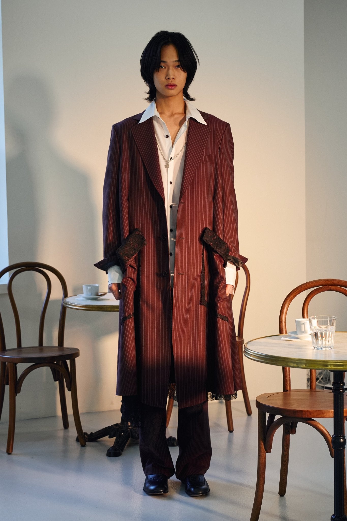 sulvam over coat Sulvam Sulvam classic over coat c50 | Grailed