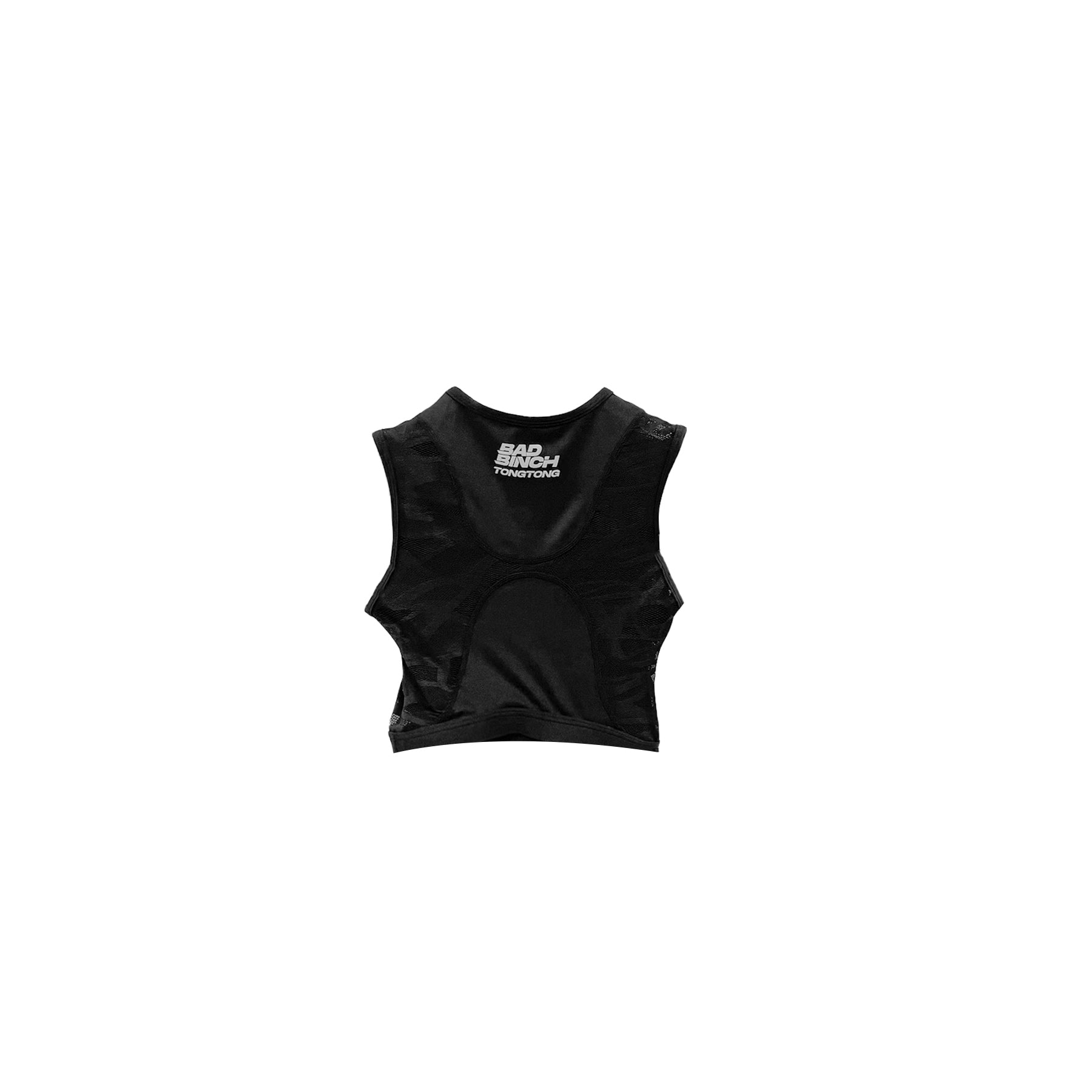 BAD BINCH TONGTONG - Bad Binch Butterfly Biker Tank - SS23 - BLACK