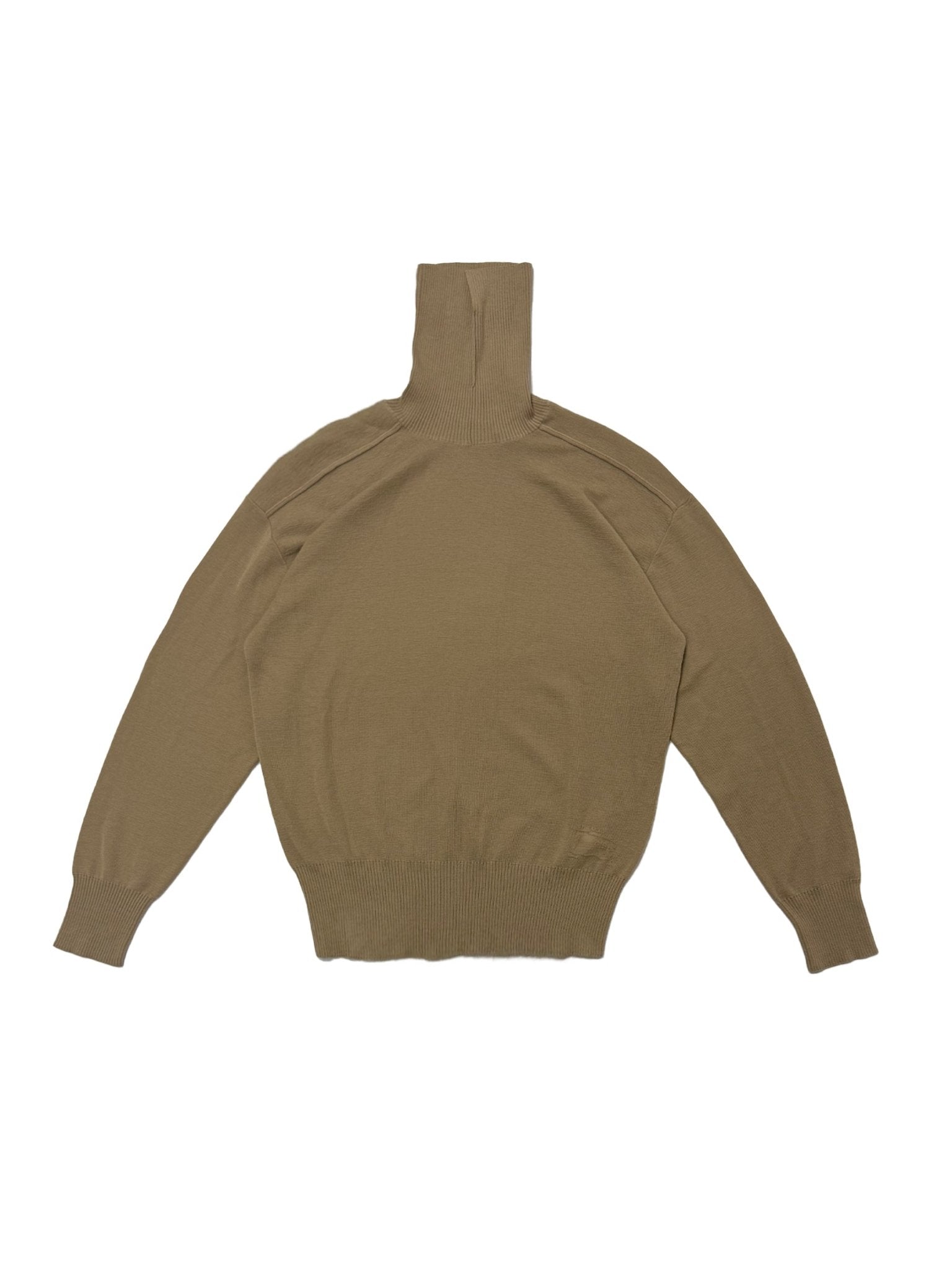 BURBERRY - M Knit Roll Neck - AW24 FLAX