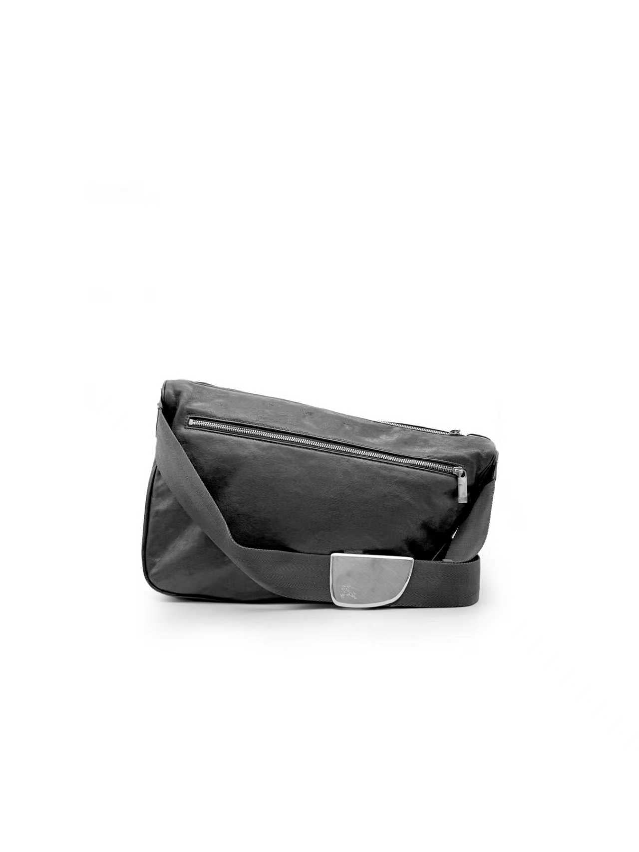 BURBERRY - Ml Shield Messenger L Slt - SS24 - BLACK
