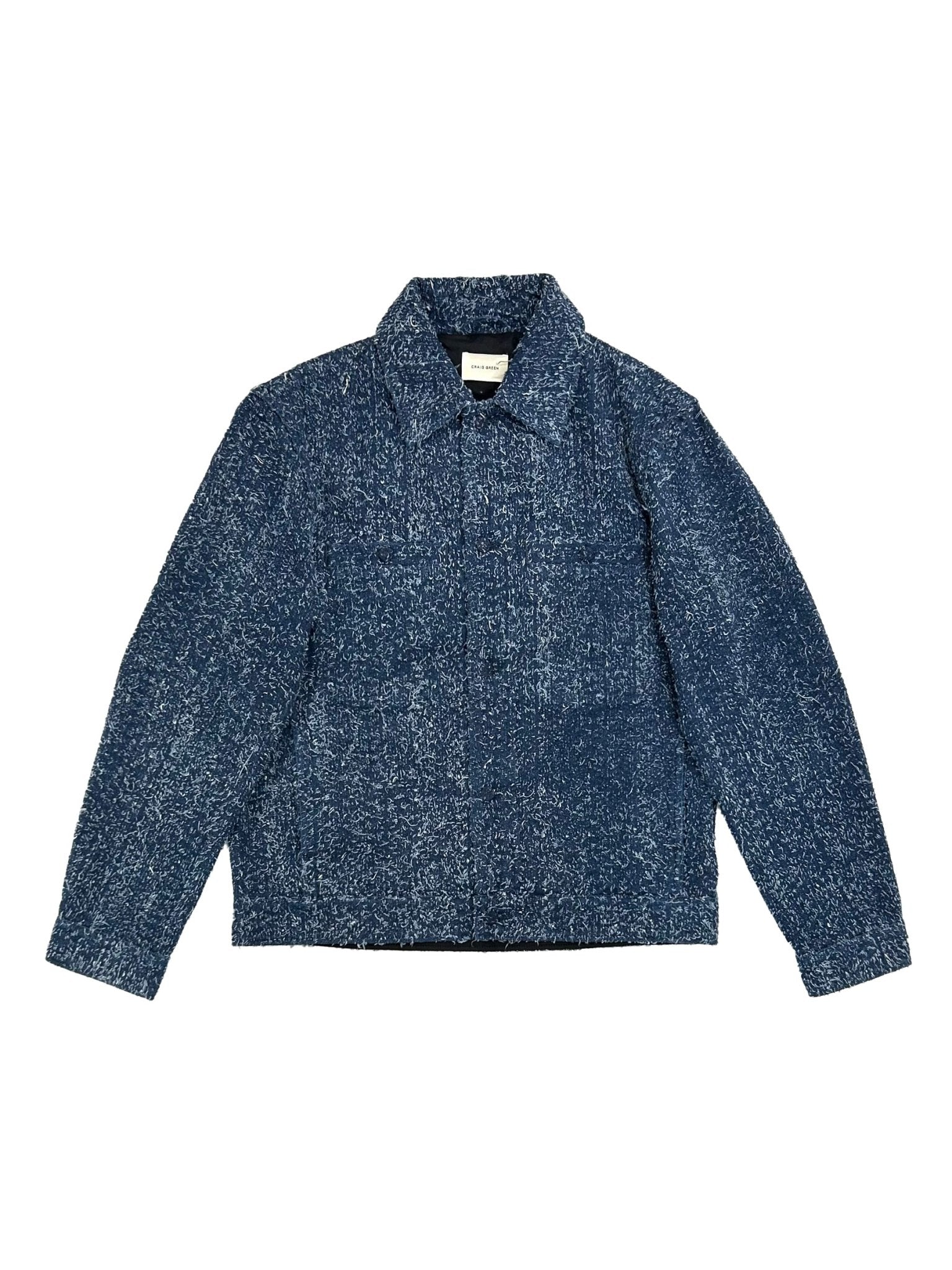 CRAIG GREEN - Towel Jacket - AW25 - INDIGO