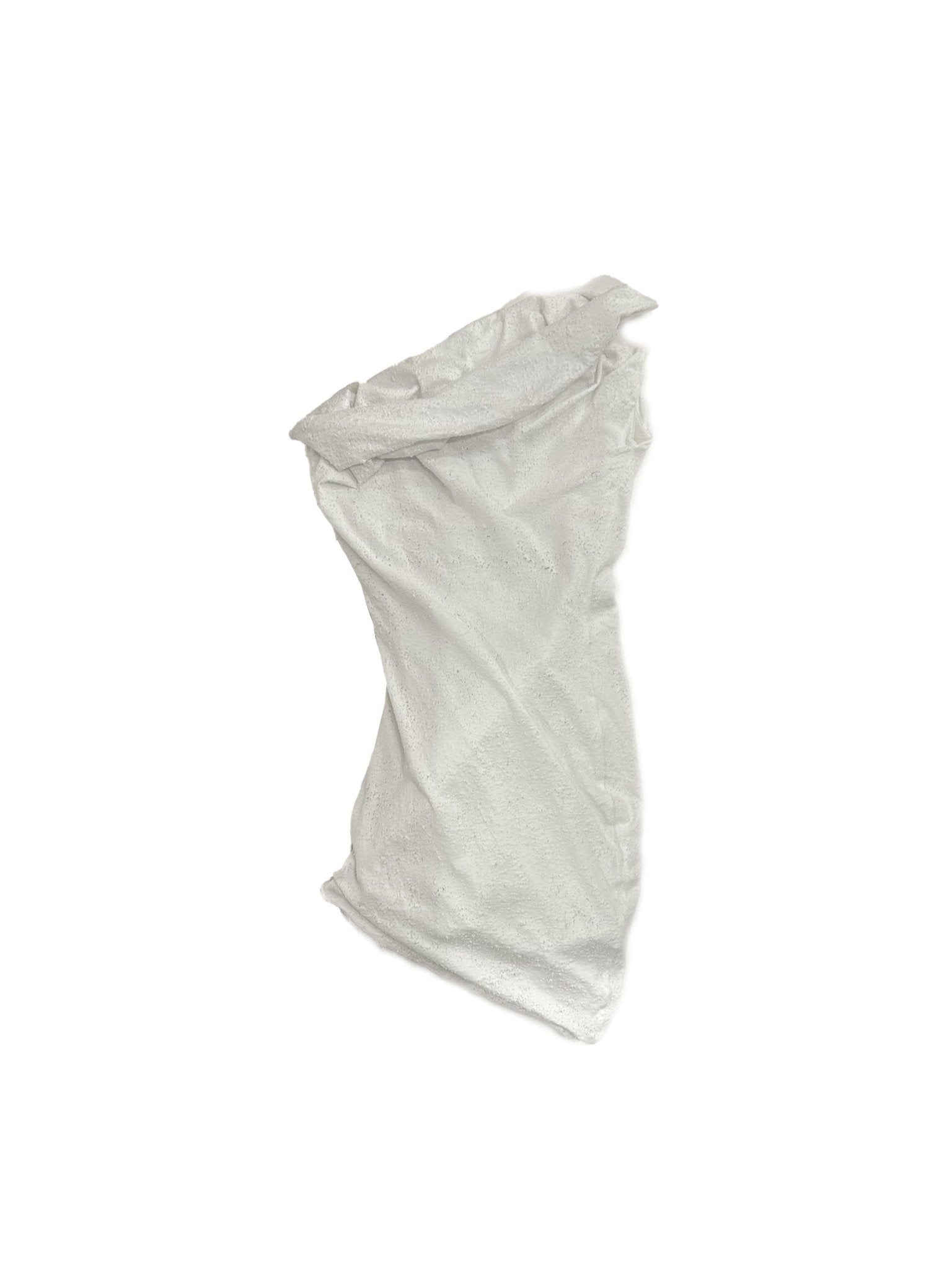 JORDANLUCA - Yegas Dress Off Shoulder Dress - AW25 - IVORY HOLES