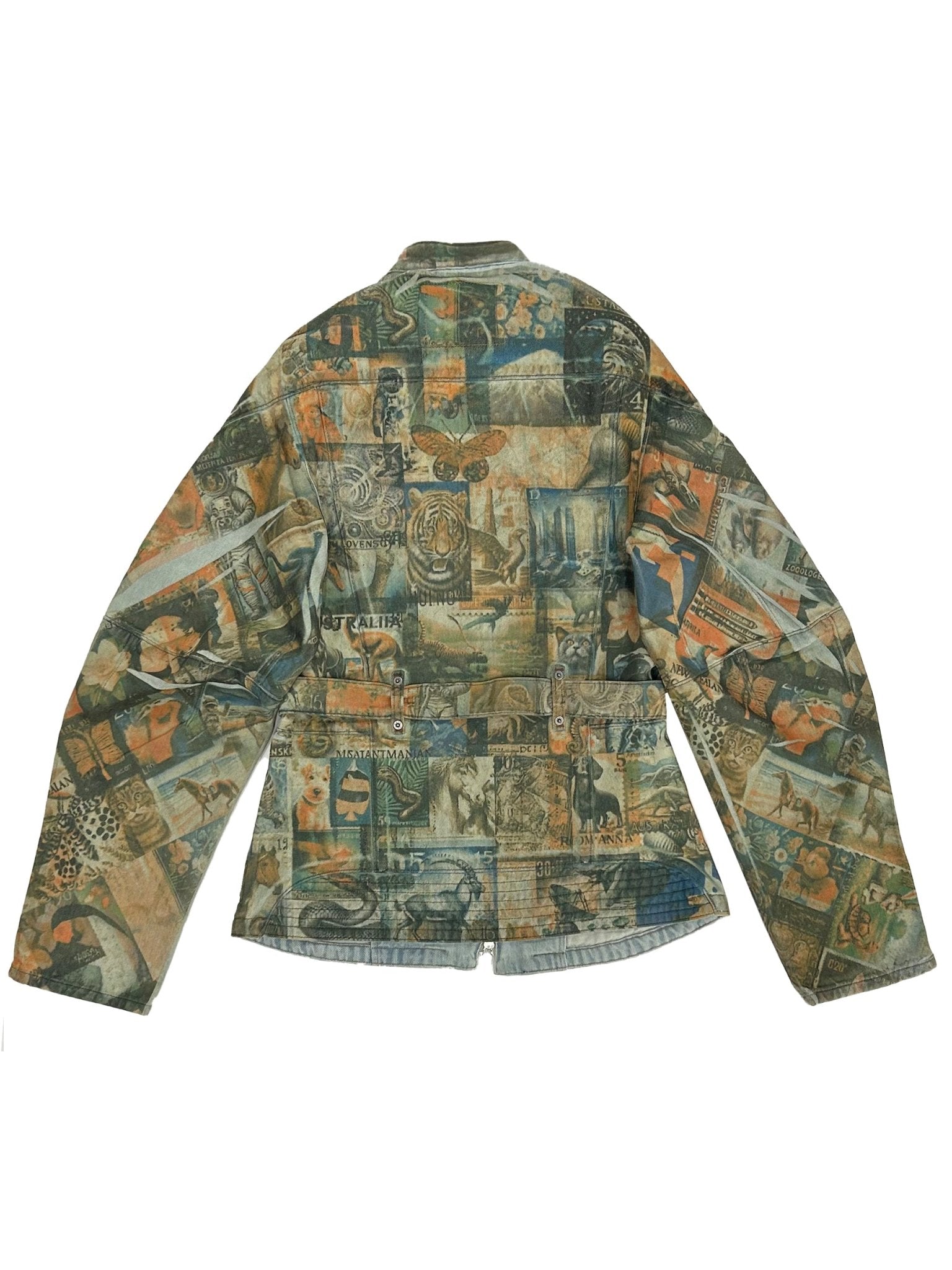 Kiko Kostadinov - Levi's Carina Waisted Jacket Post Print