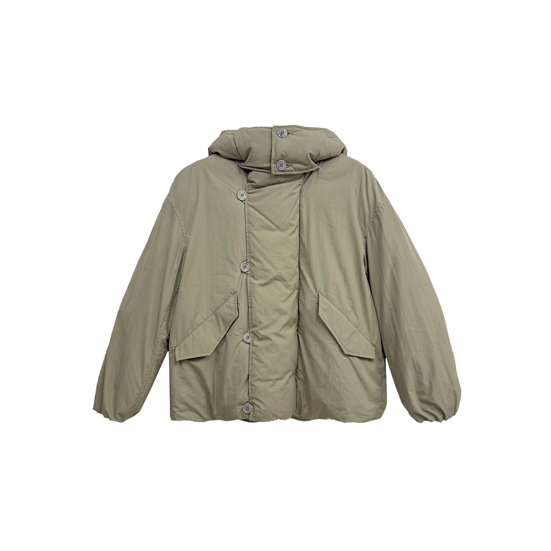 Lemaire - Hooded Puffer Blouson - AW24 - Sage