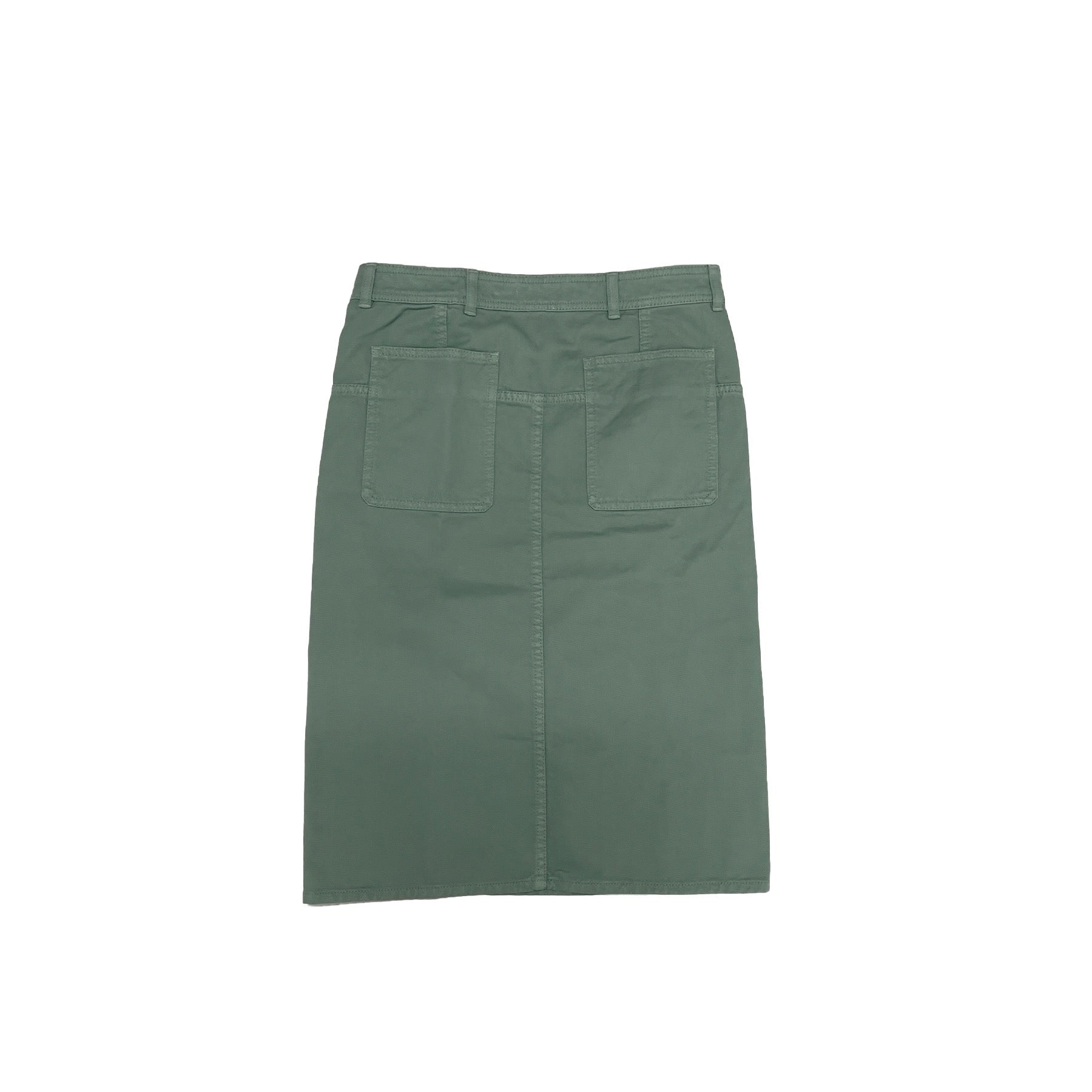 LEMAIRE - STRAIGHT SKIRT - AW23 - HEDGE GREEN