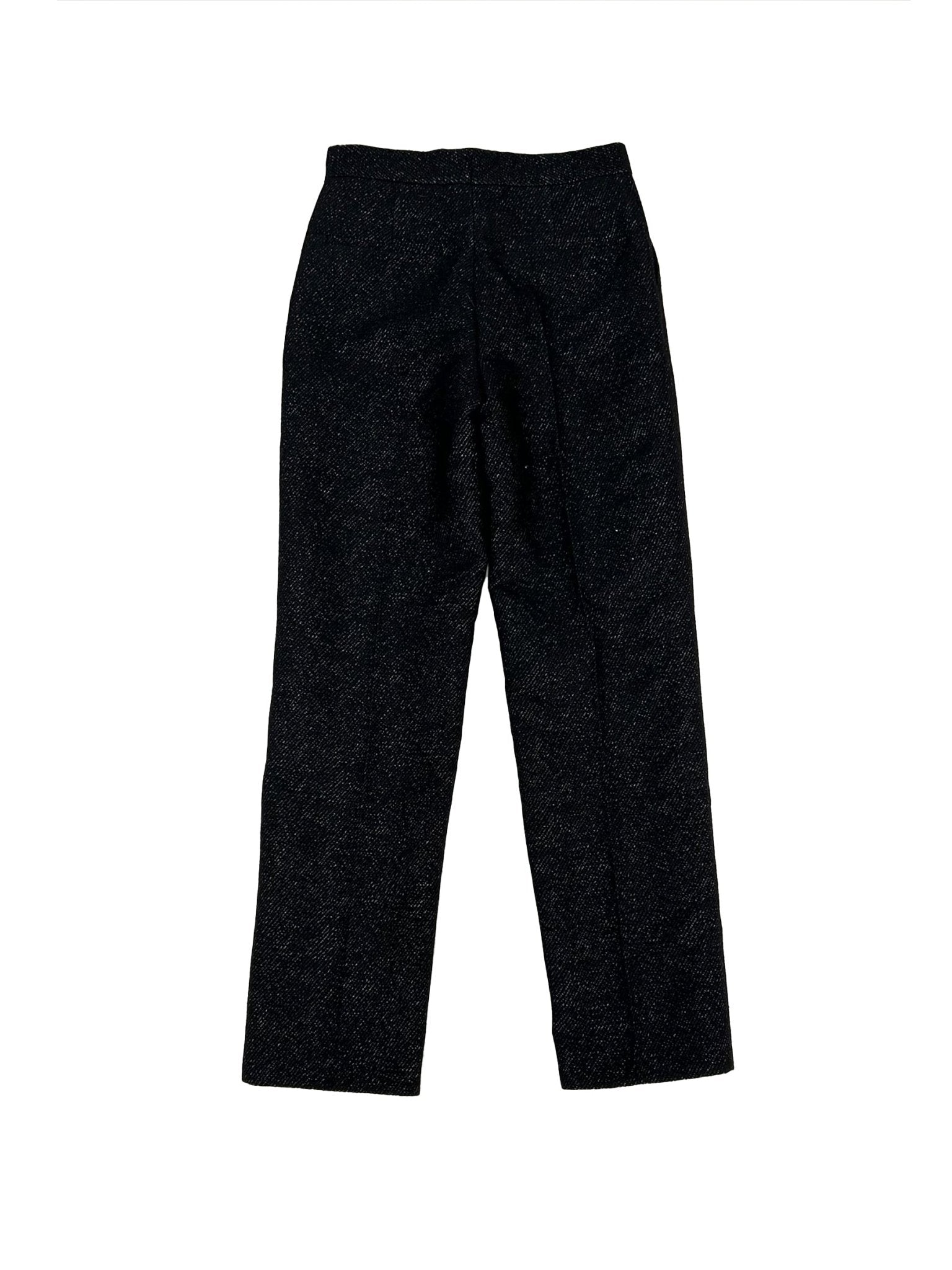 LOUIS GABRIEL NOUCHI - Zipped Trousers - AW25 - ANTHRACITE