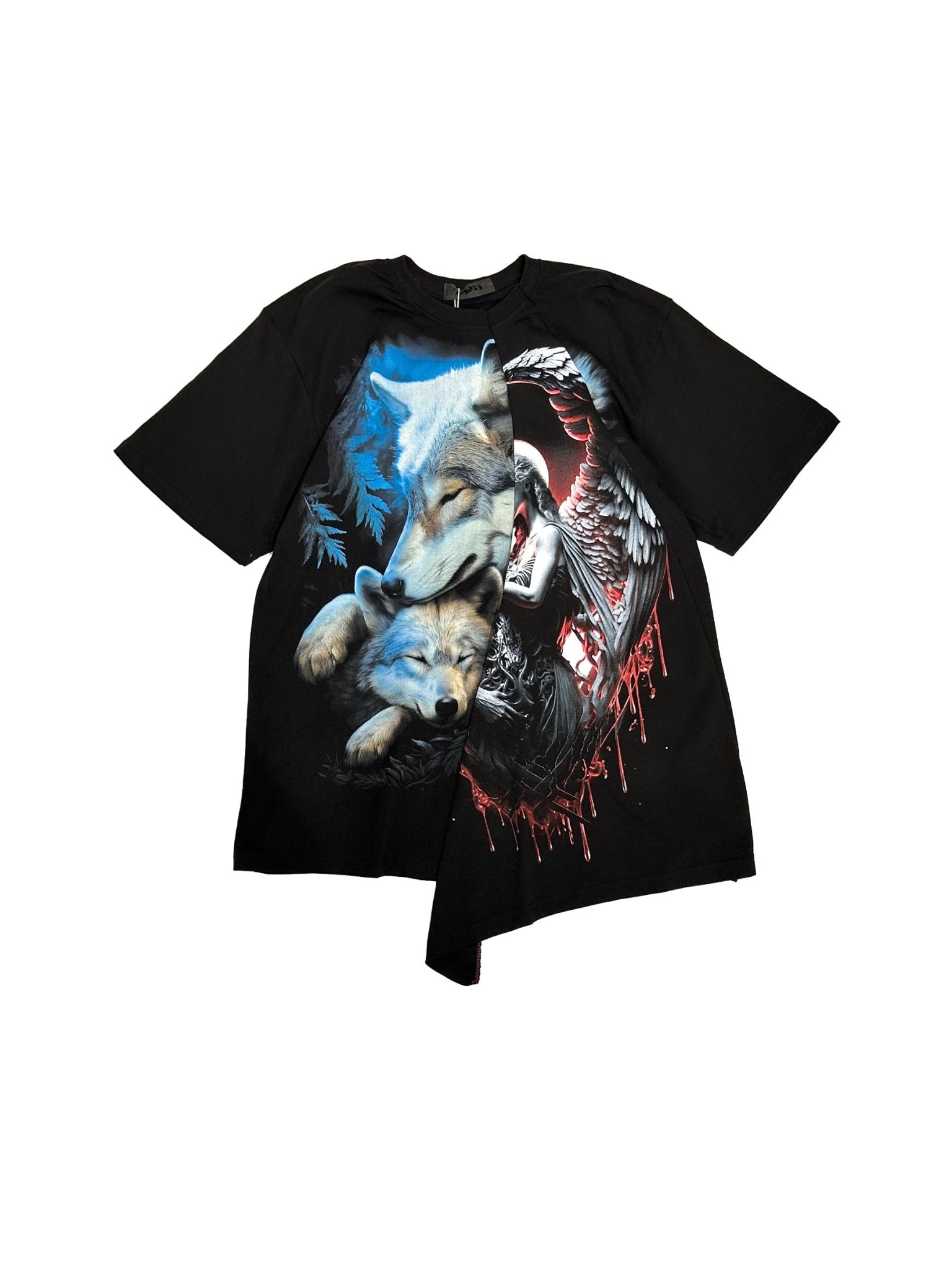 LUEDER - Andrea Phantasy T-Shirt - AW25 - Teal Wolf