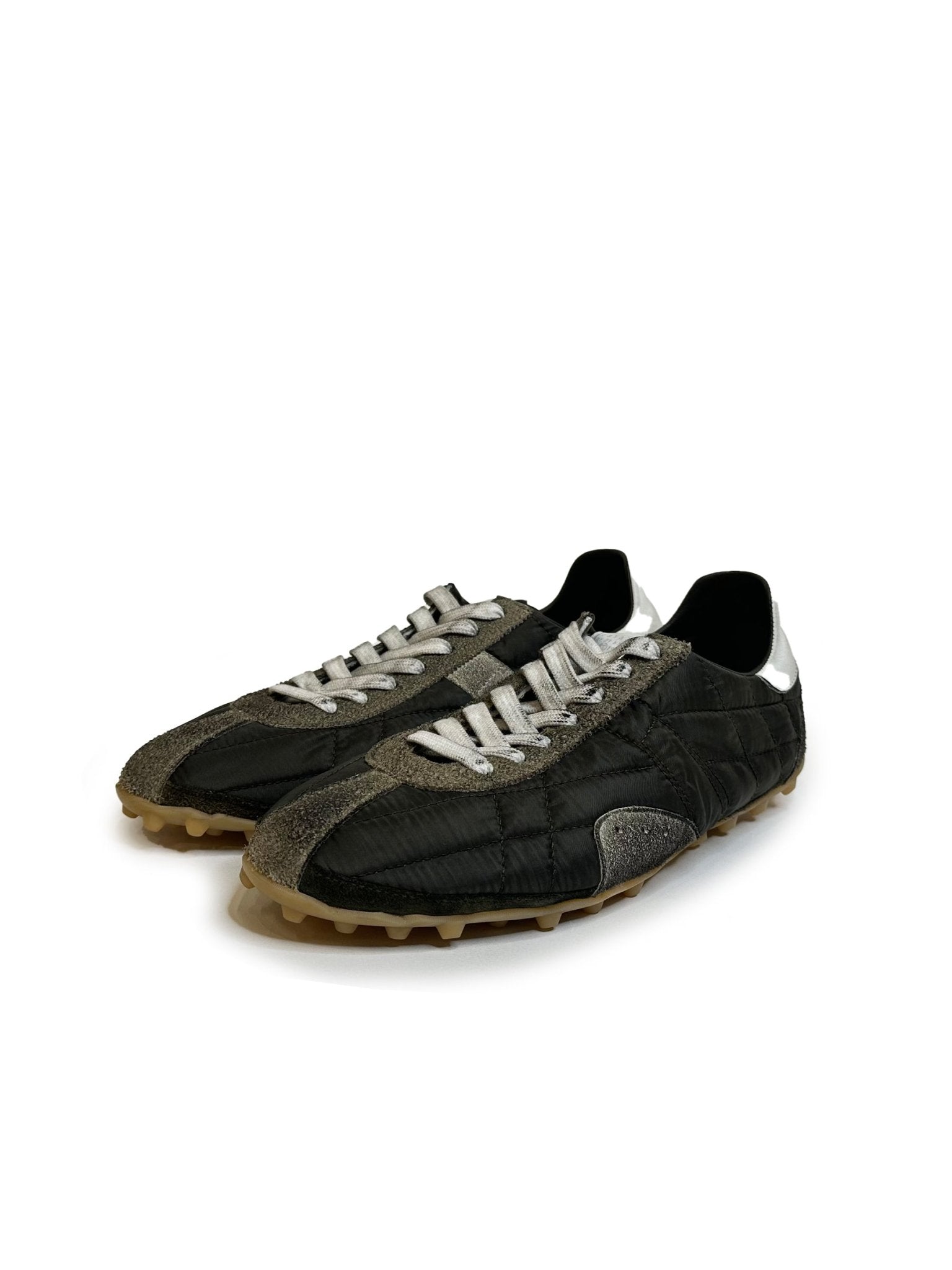 MAISON MARGIELA - Dark Green Sneakers - AW25 - Dark Green/White/Grey