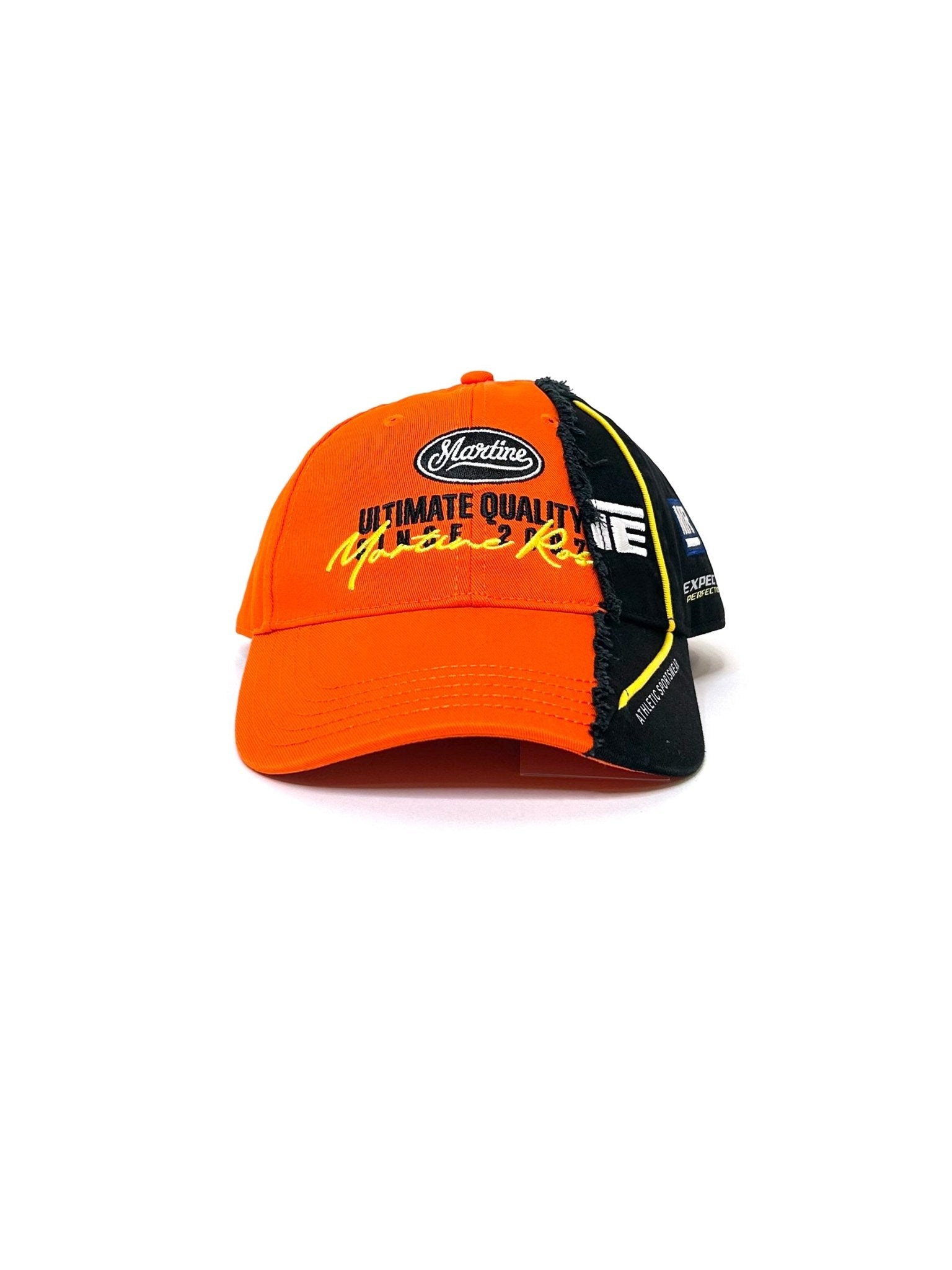 MARTINE ROSE - Collage Cap - AW25 - ORANGE