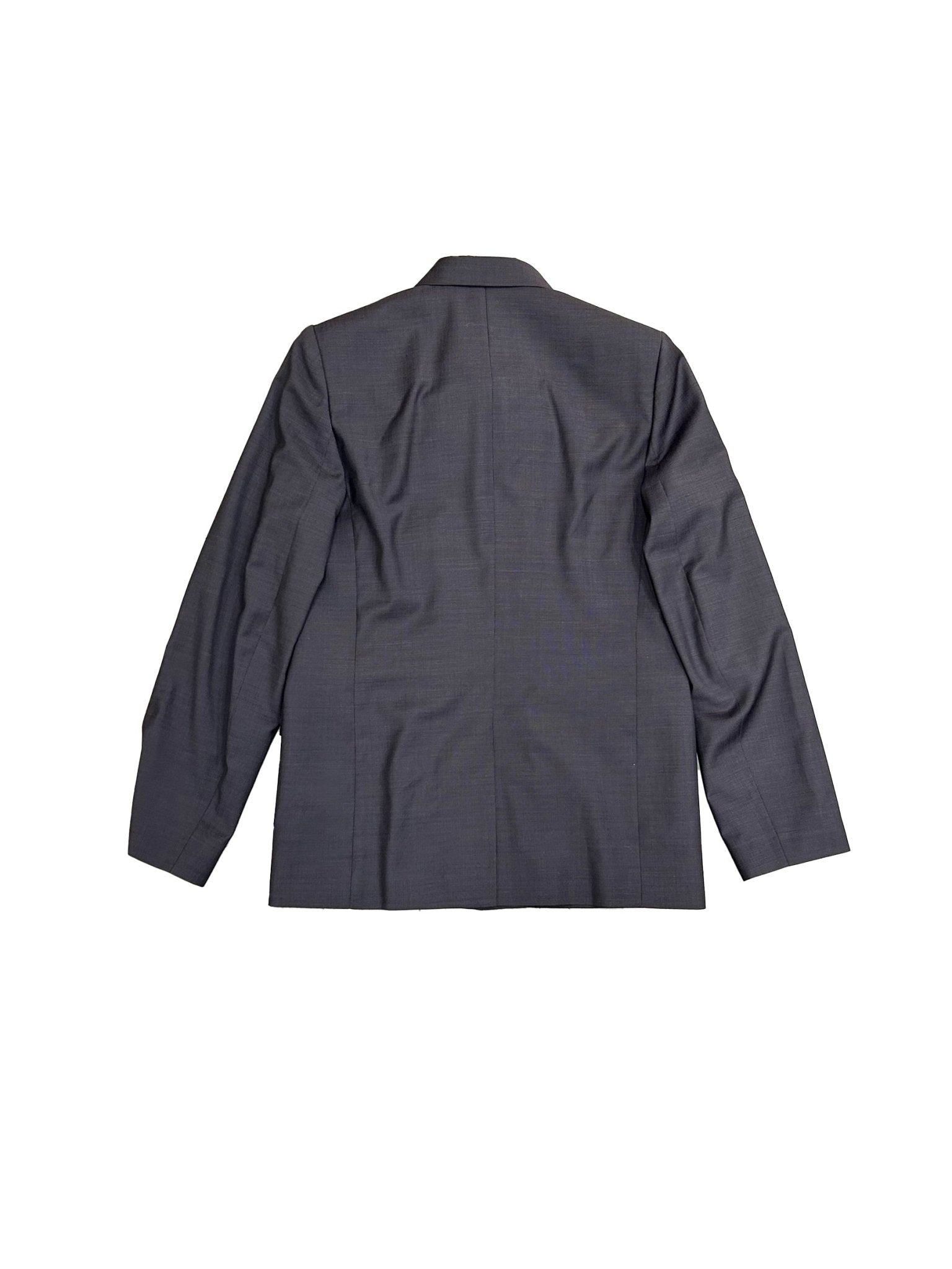 MARTINE ROSE - Double Breasted Zip Jacket - AW25 - BLACK - PURPLE