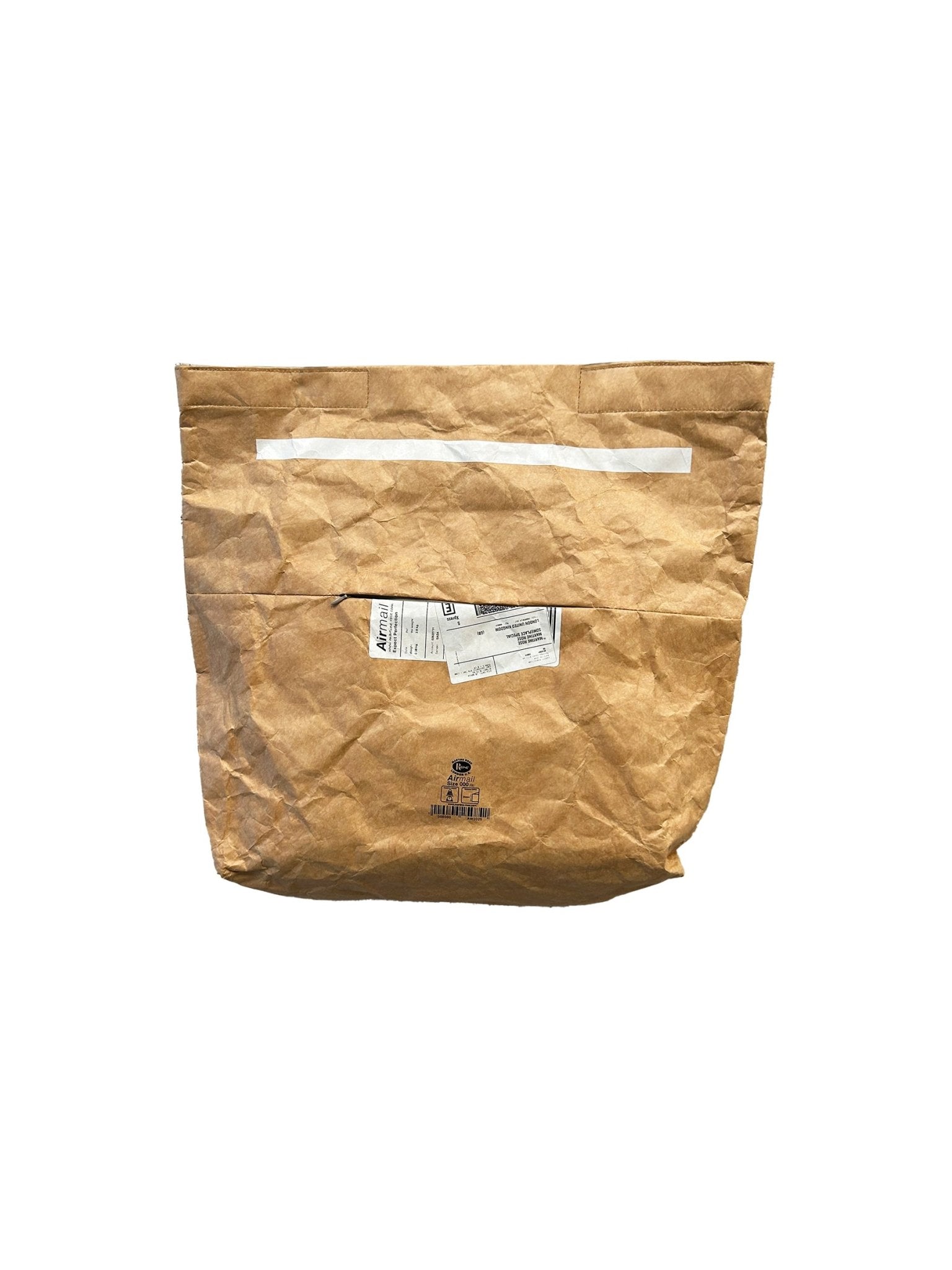 MARTINE ROSE - Foldable Bag - AW25 - BEIGE