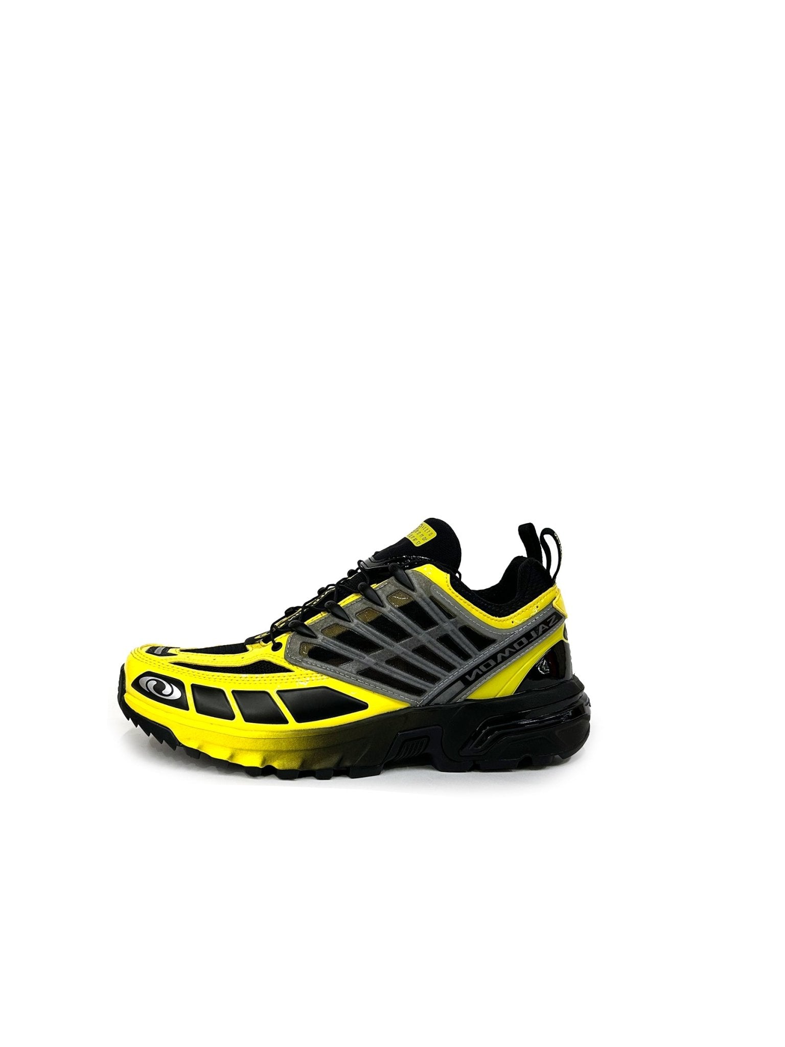 MM6 - Sneakers - AW25 - Black/Blazing Yellow/Ftw Silver