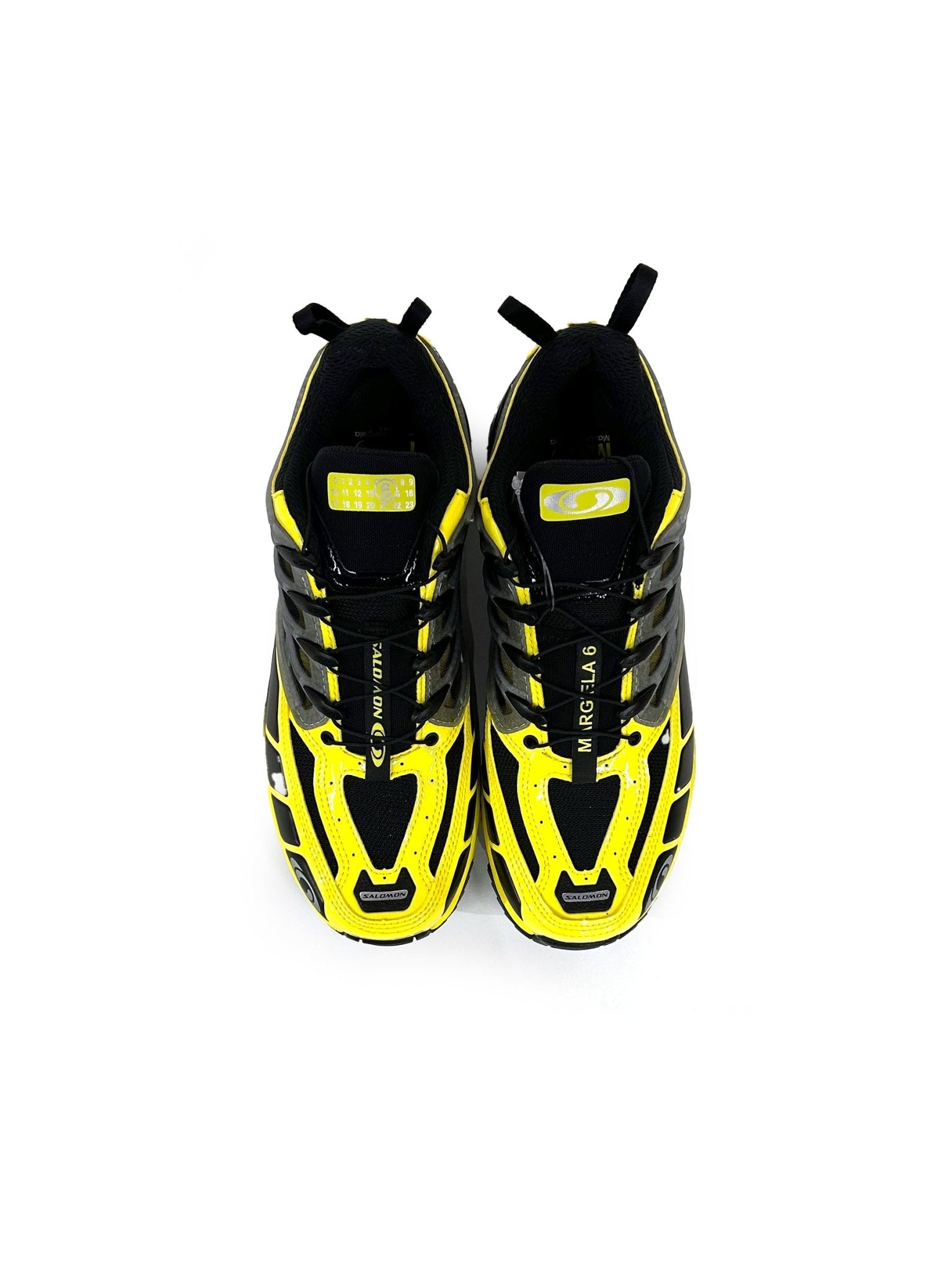 MM6 - Sneakers - AW25 - Black/Blazing Yellow/Ftw Silver