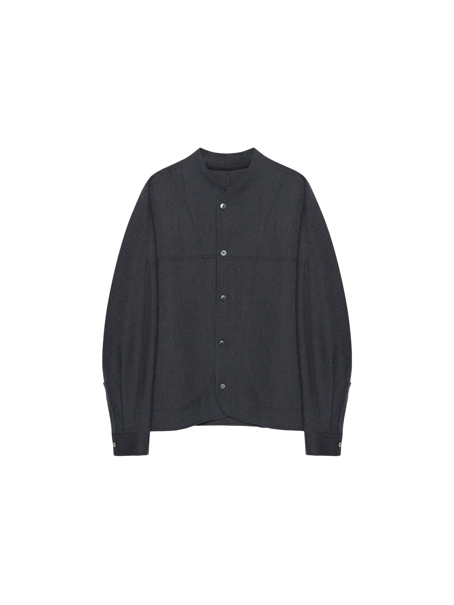 NAMESAKE - Como Fleece Shirt - AW25 - ASH GREY