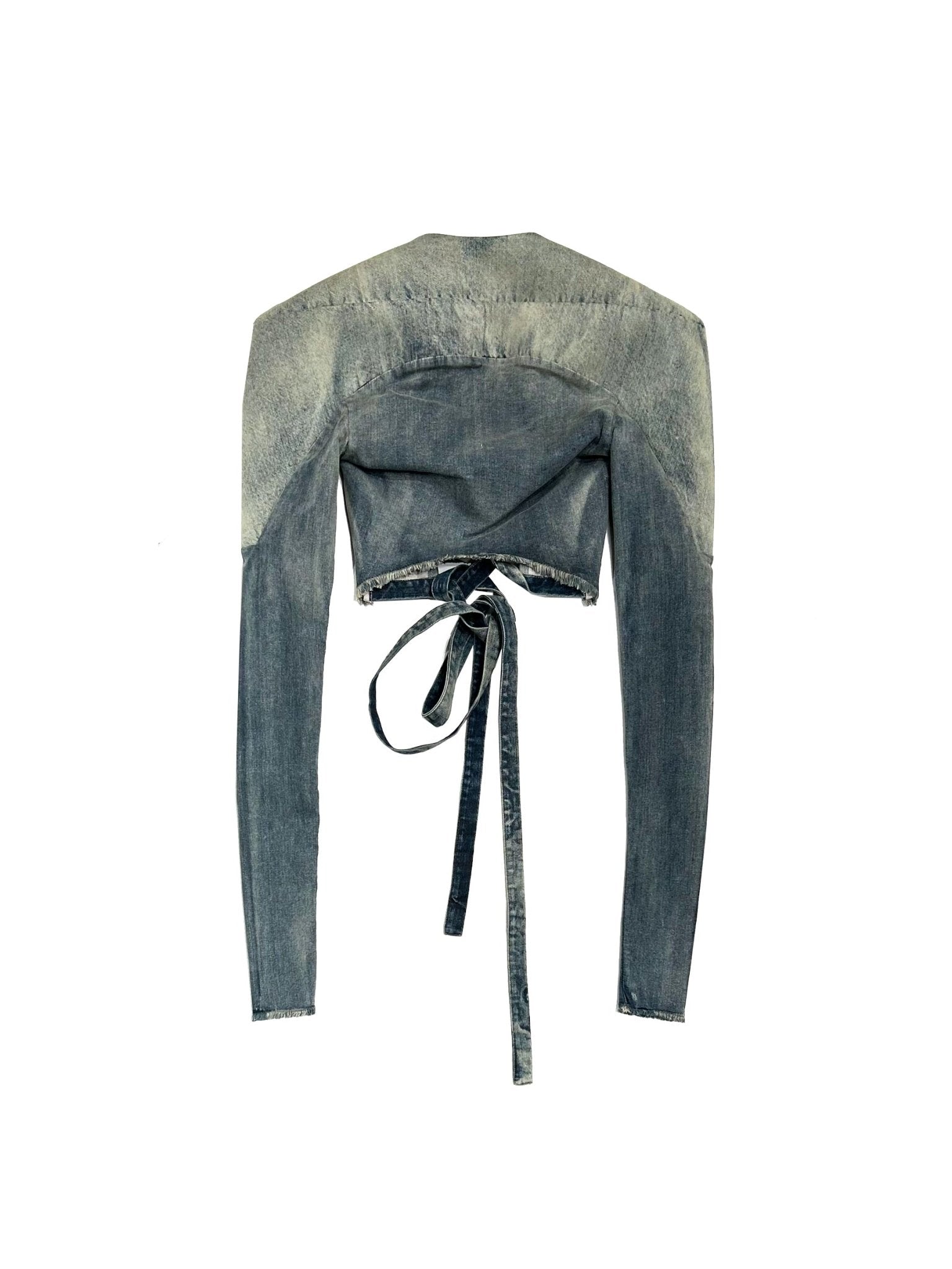 RICK OWENS - Denim Jacket - Tight Jkt - AW25 - 76 DIRTY HUSTLER