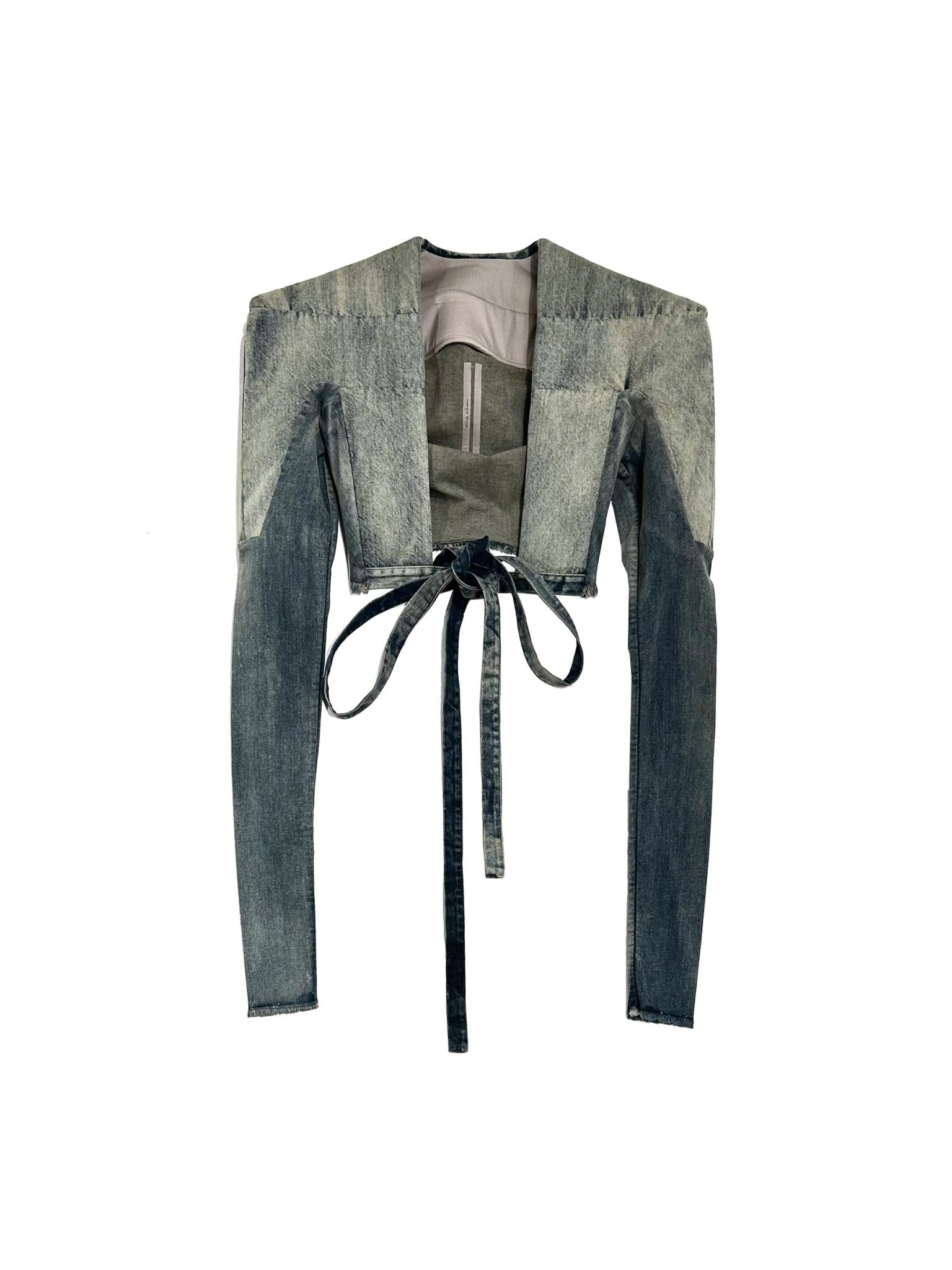 RICK OWENS - Denim Jacket - Tight Jkt - AW25 - 76 DIRTY HUSTLER