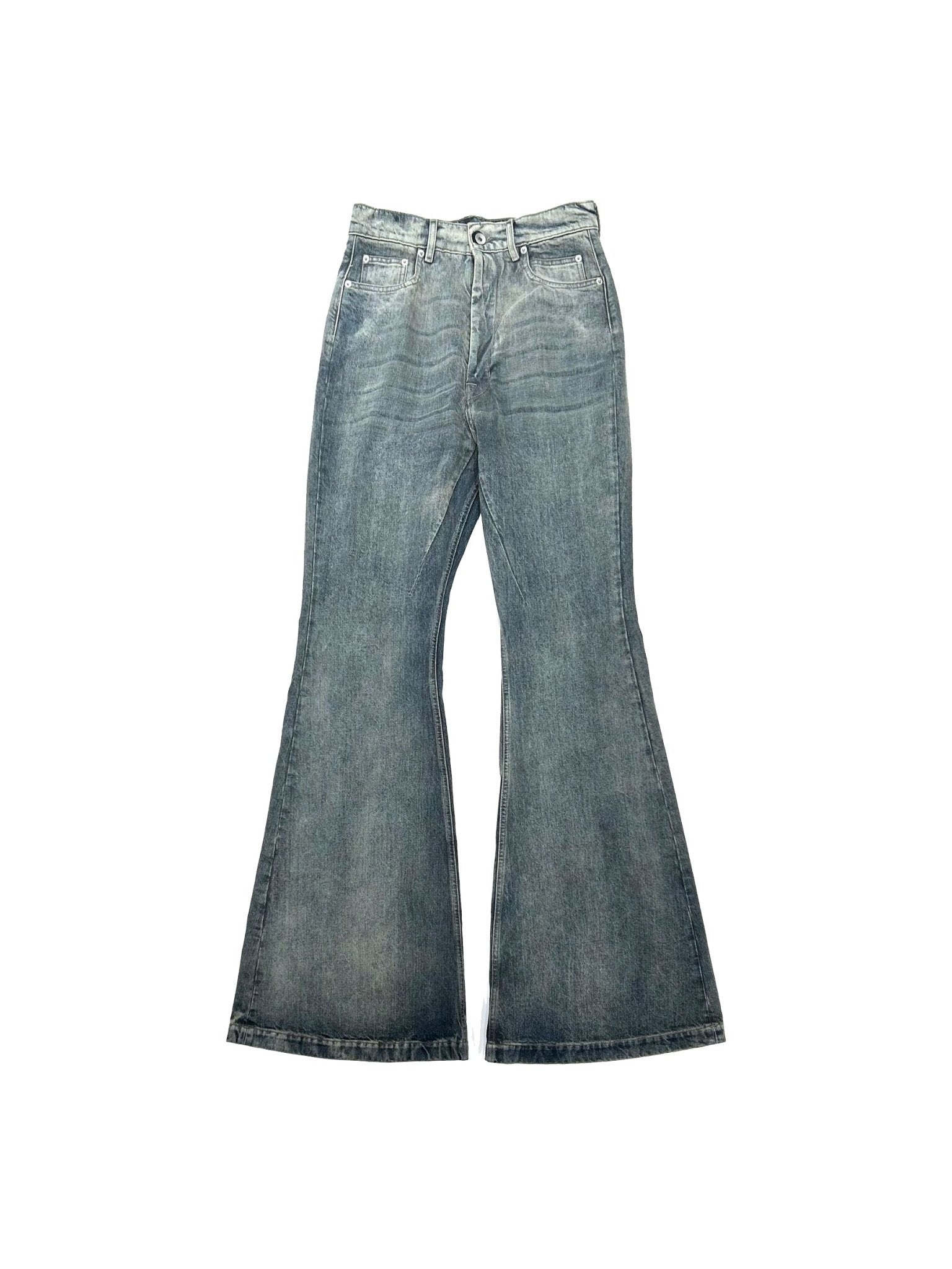 RICK OWENS - Denim Pants - Bolans - AW25 - 76 DIRTY HUSTLER