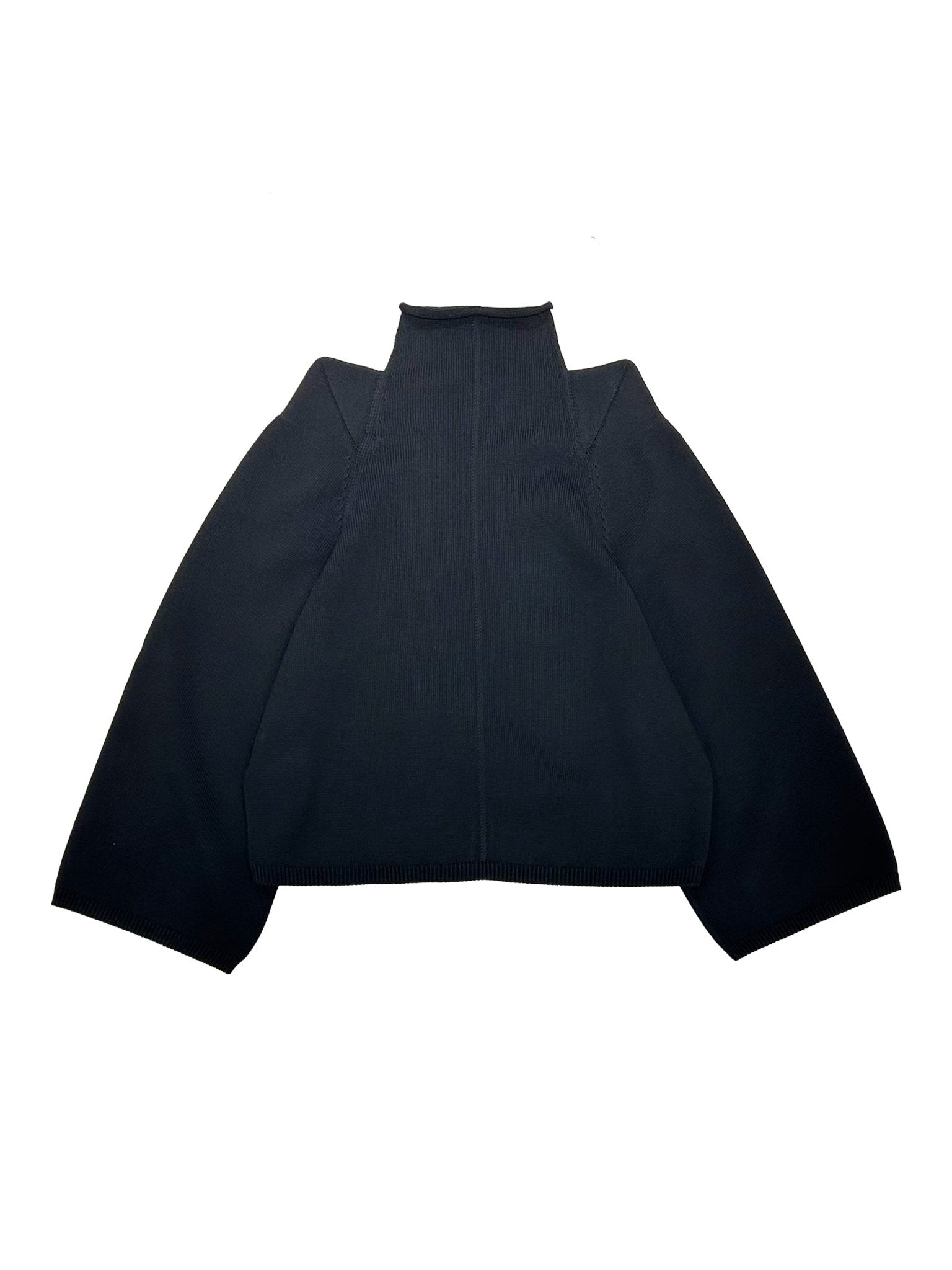 RICK OWENS - Knit Sweater - Con Top - AW25 - 09 BLACK