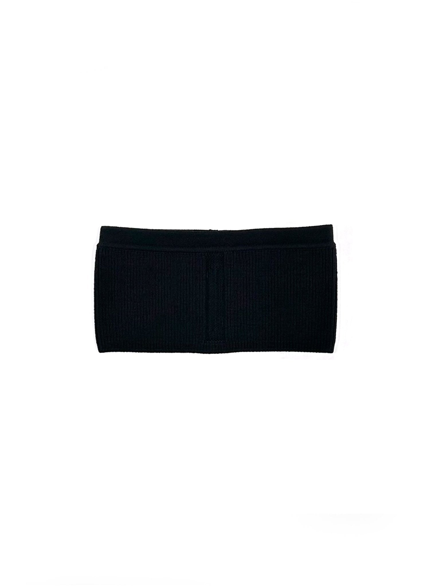 RICK OWENS - Knit Top - Bandeau - AW25 - 09 BLACK