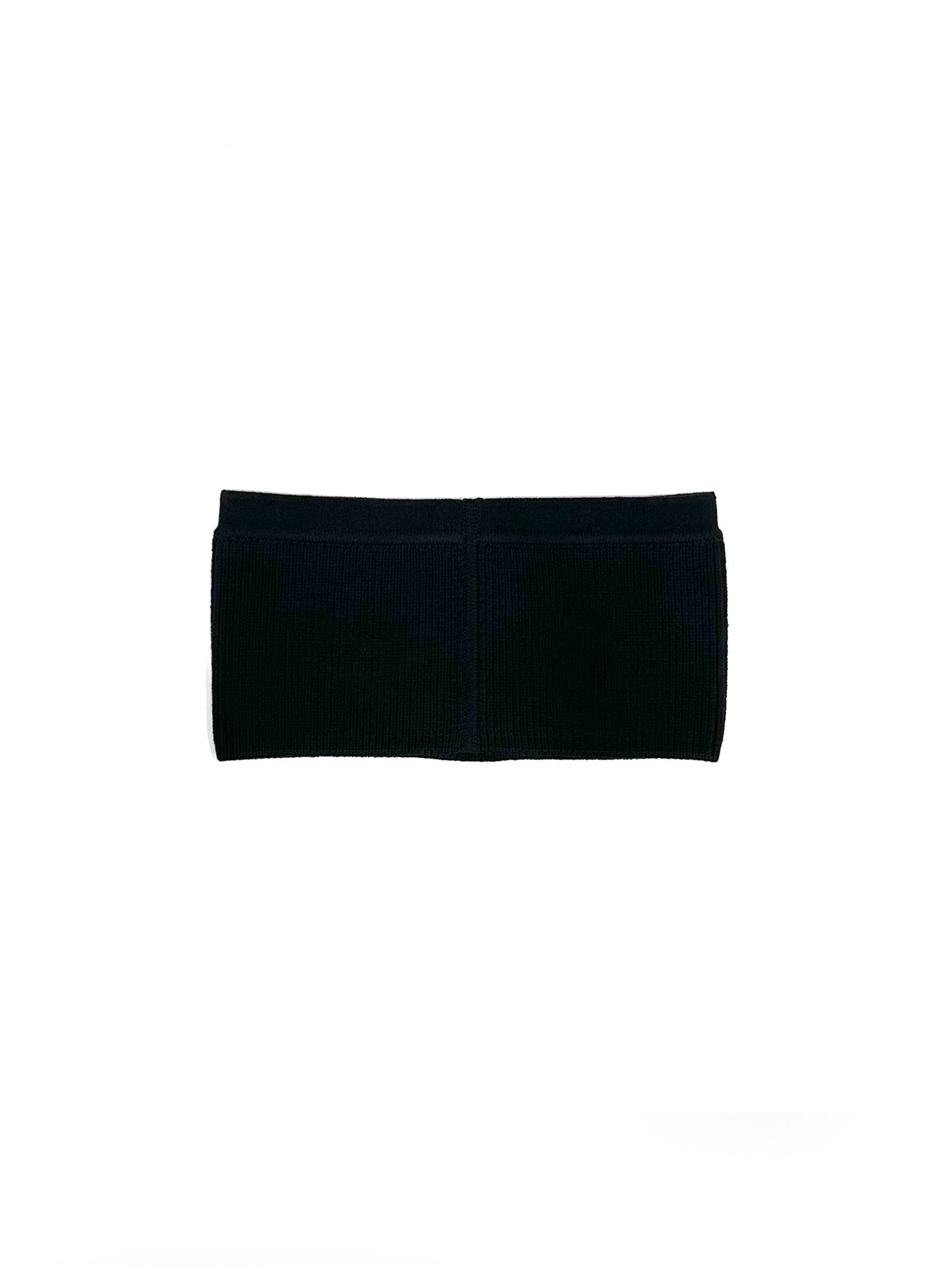 RICK OWENS - Knit Top - Bandeau - AW25 - 09 BLACK