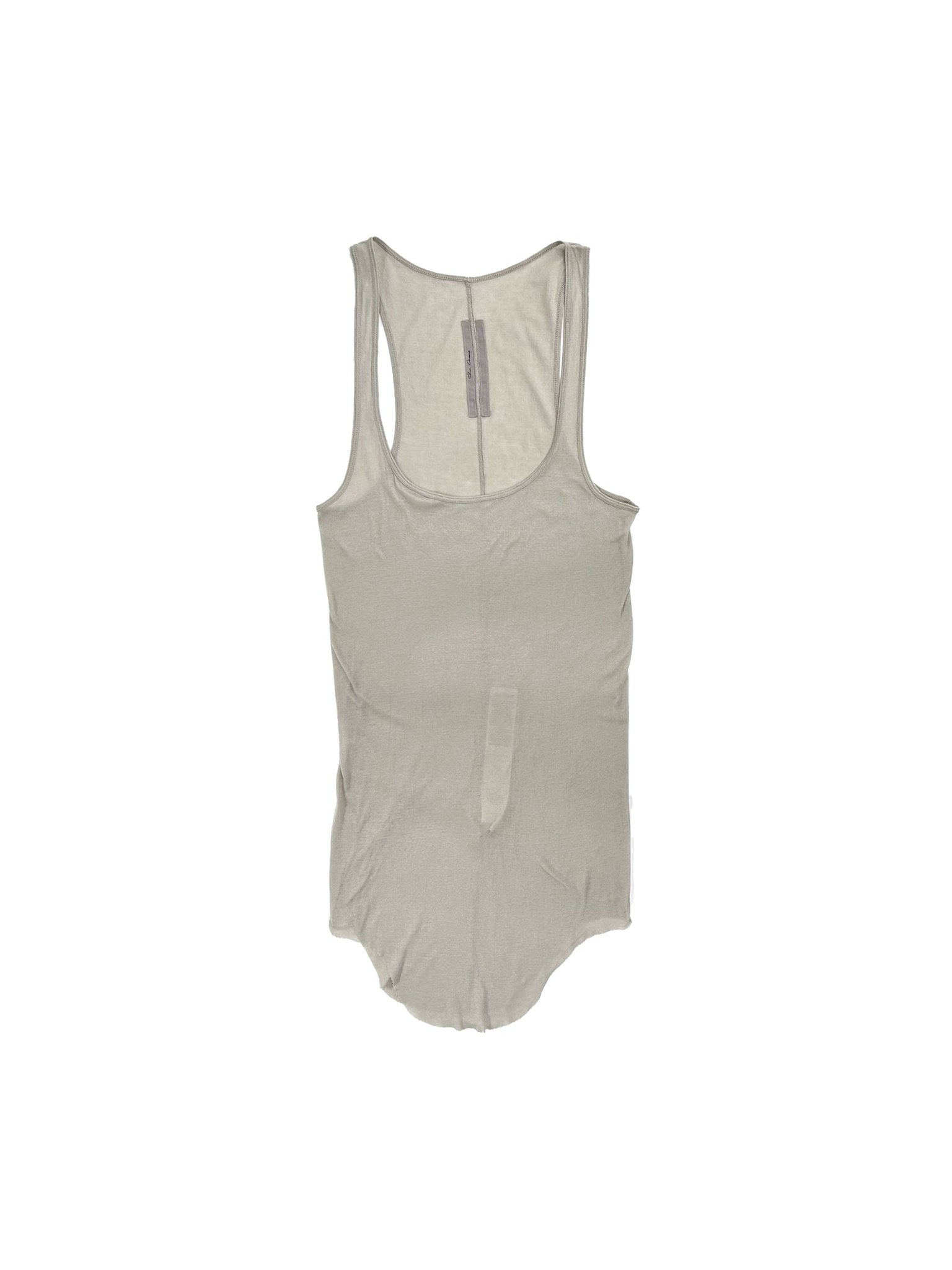 RICK OWENS - Knit Top - Pony Tank Slim - AW25 - 08 PEARL