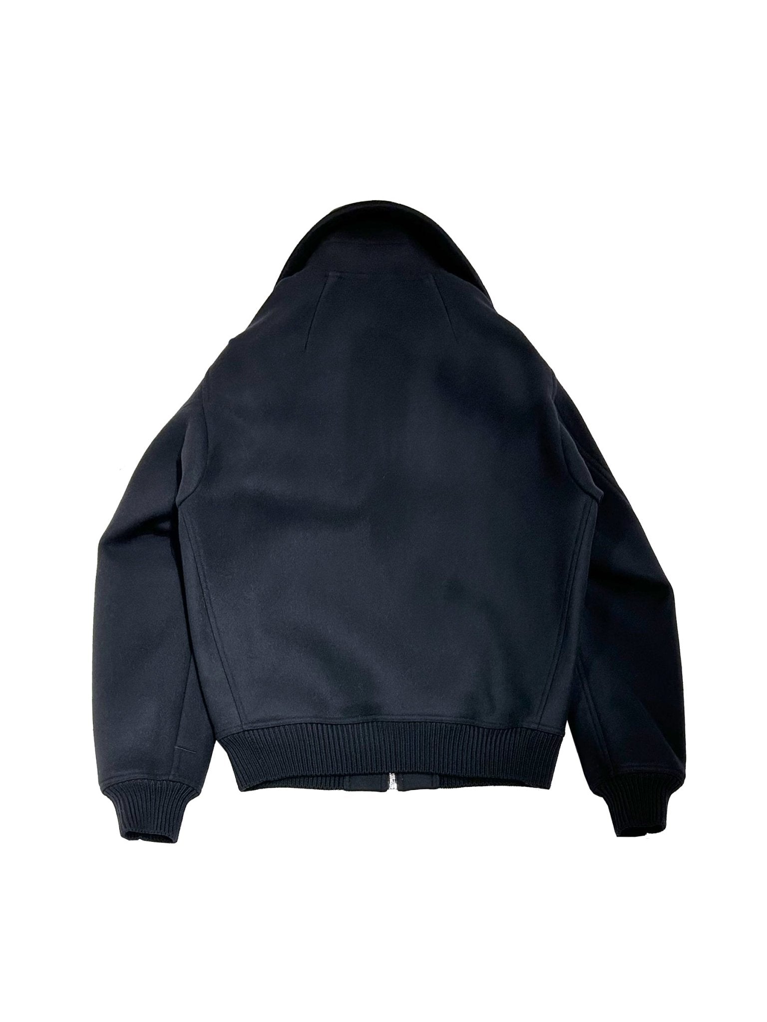 RICK OWENS - Woven Padded Bomber - Blixa Dracucollar - AW25 - 09 BLACK