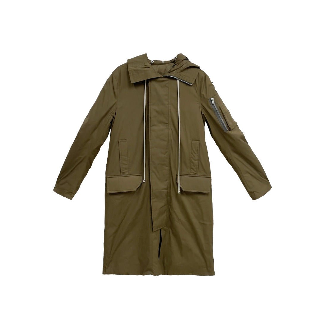 Rick Owens - Woven Padded Parka - Megaparka - AW24 - CARIBBEAN