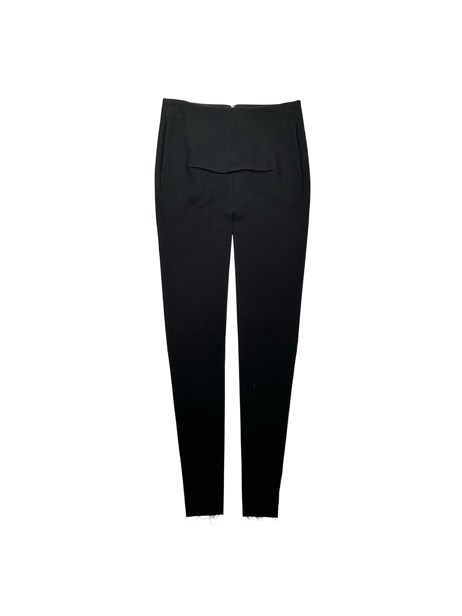 RICK OWENS - Woven Skirt - Sliced Skirt - AW25 - 09 BLACK