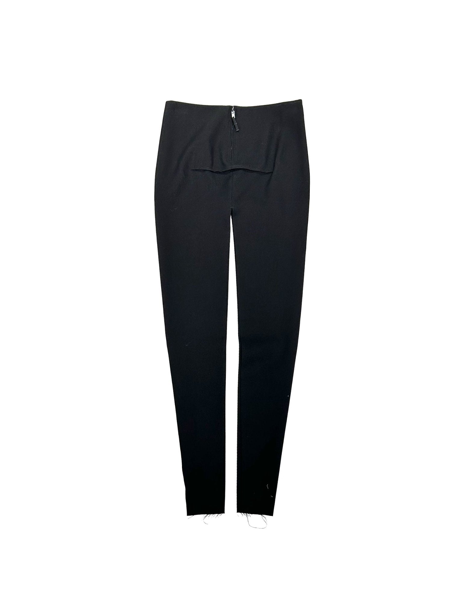 RICK OWENS - Woven Skirt - Sliced Skirt - AW25 - 09 BLACK