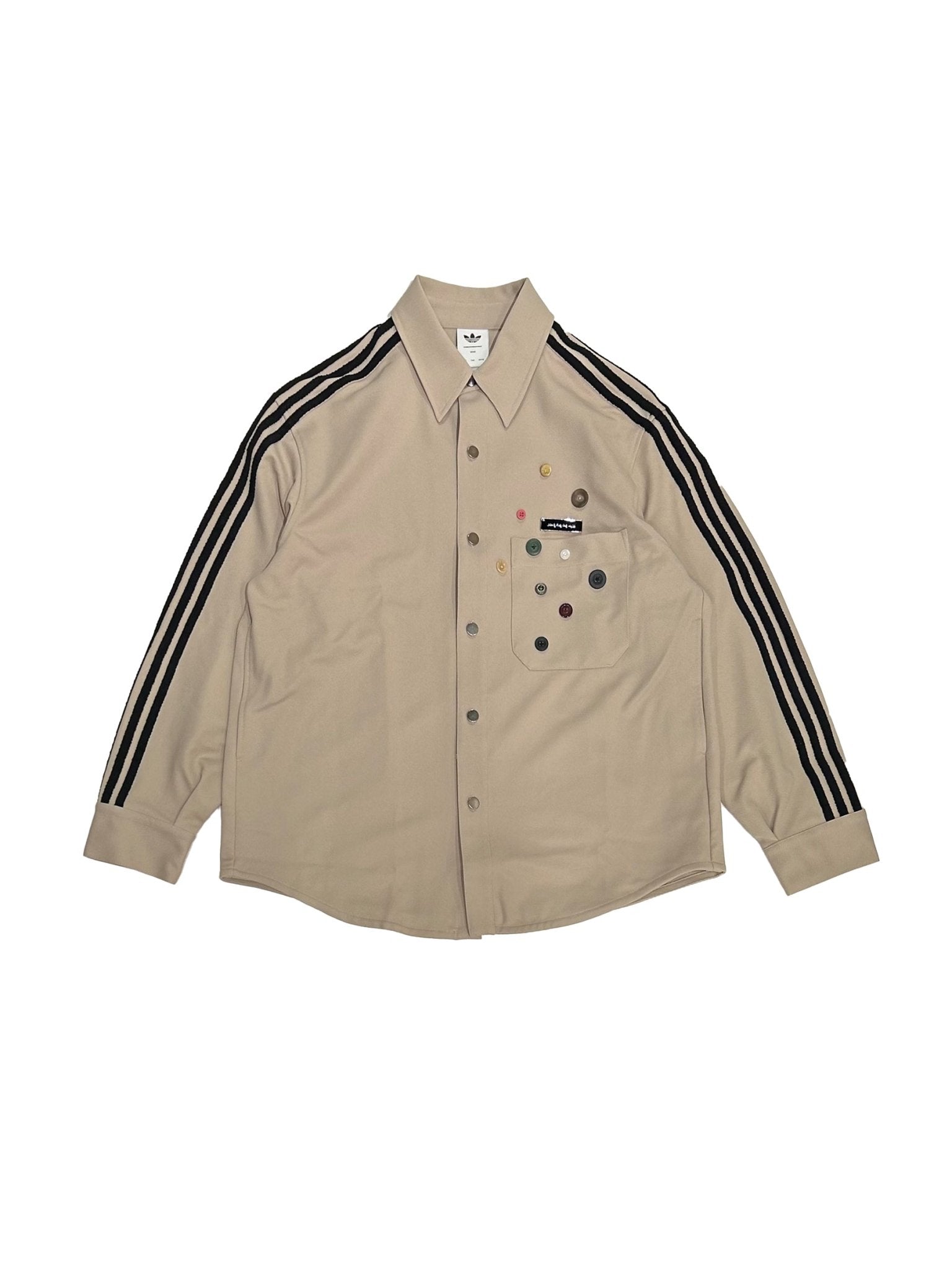 SONG FOR THE MUTE X ADIDAS - Adi006 Shirt - AW25 - BLACK WILD BROWN