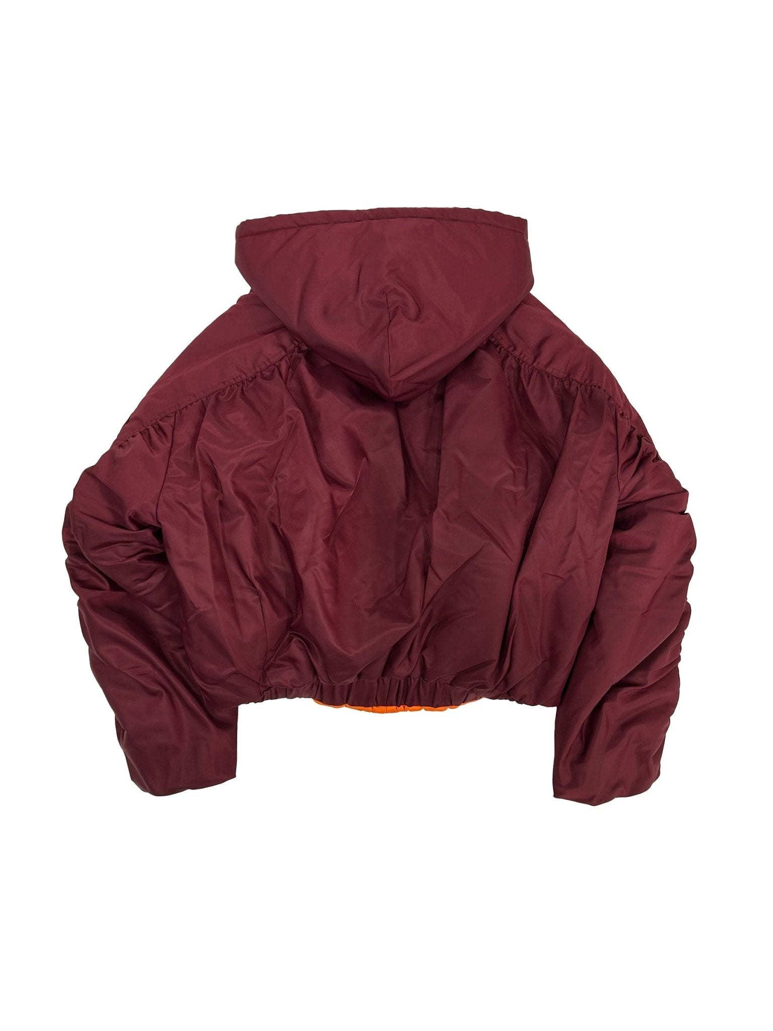 SRVC - Halter Bomber Jacket - AW25 - Bordeaux