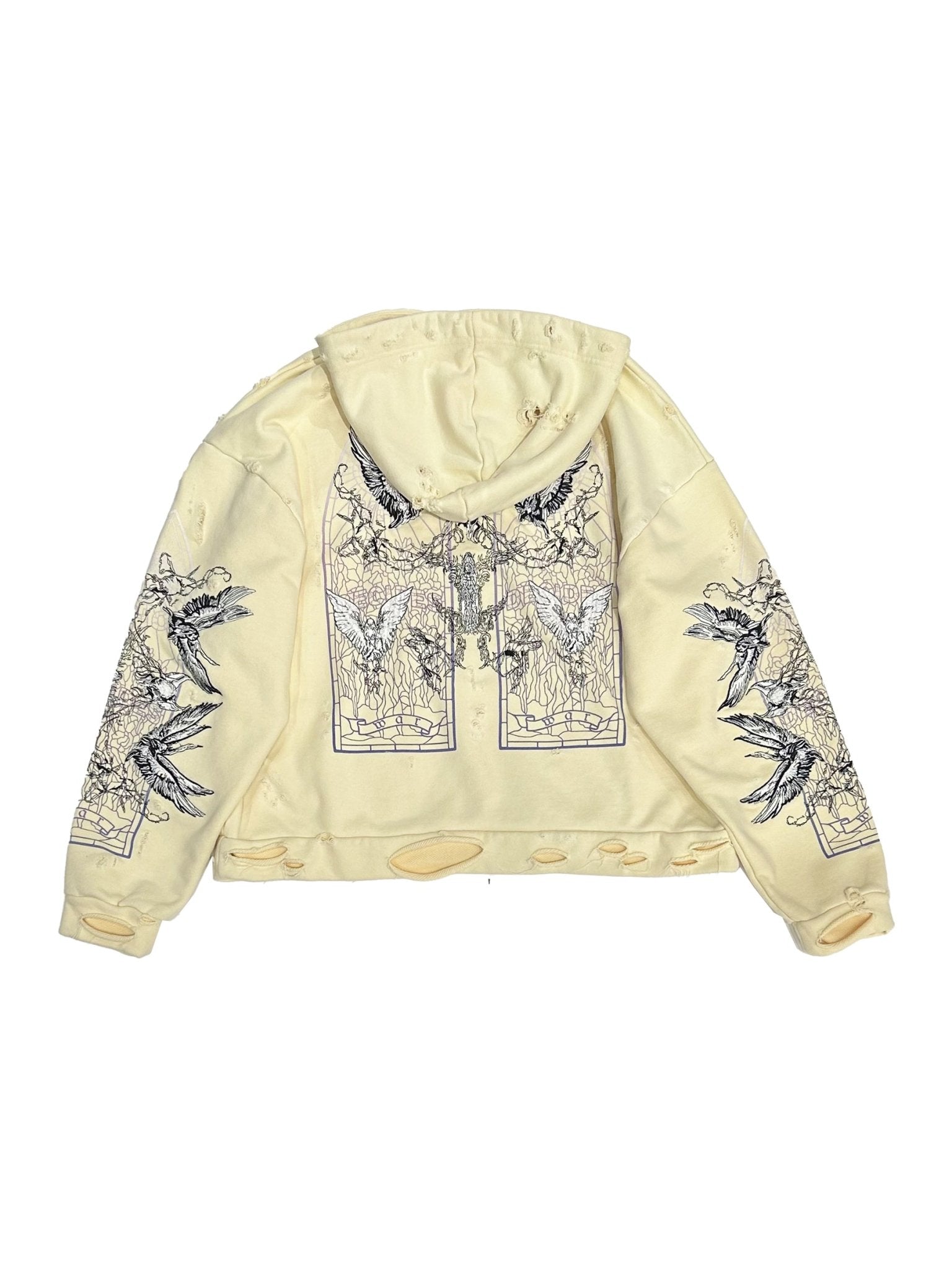 WHO DECIDES WAR - Ascension Hooded Pullover - AW25 - CLOUD