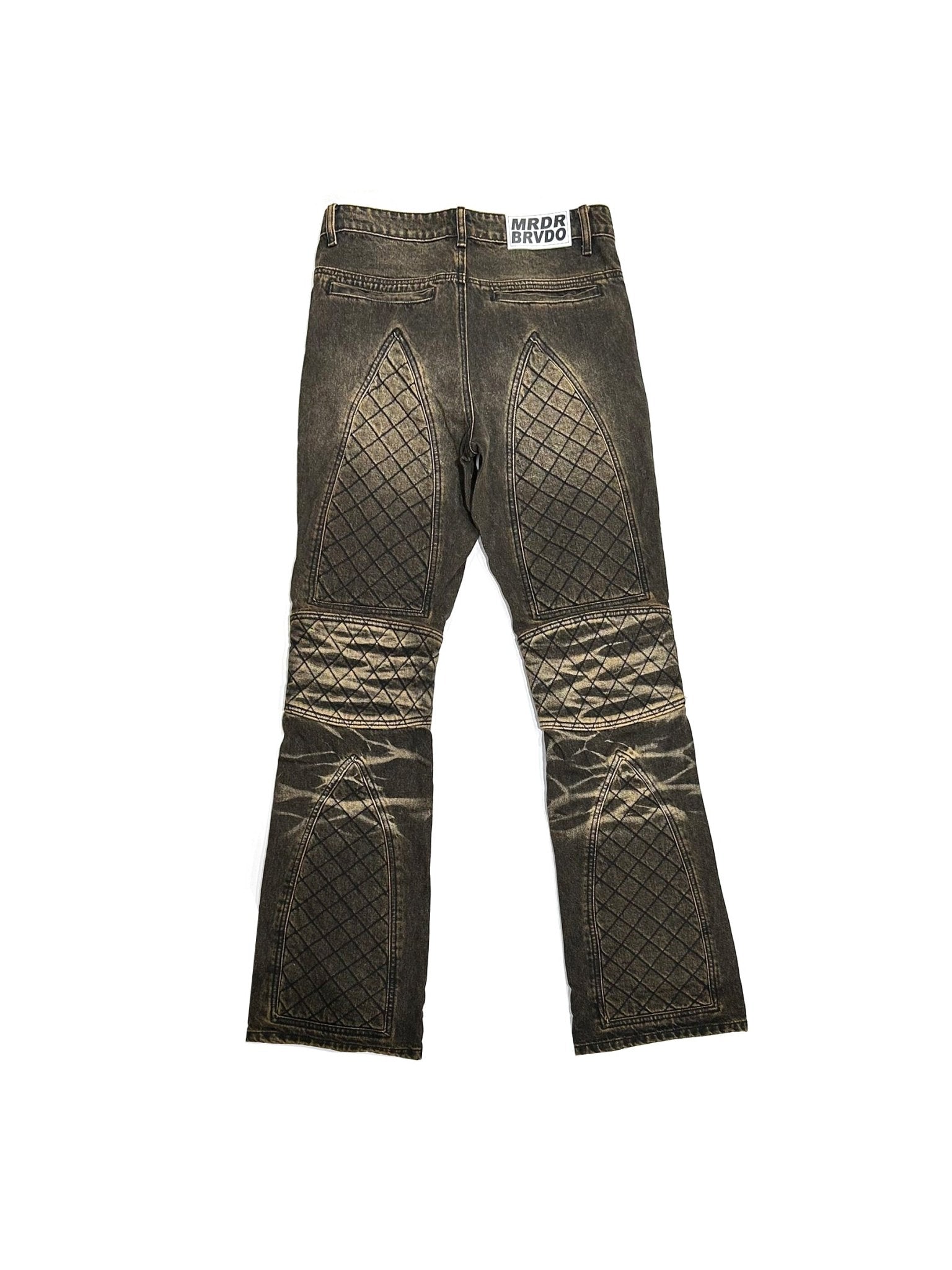 WHO DECIDES WAR - Moto Denim - AW25 - TAN COAL