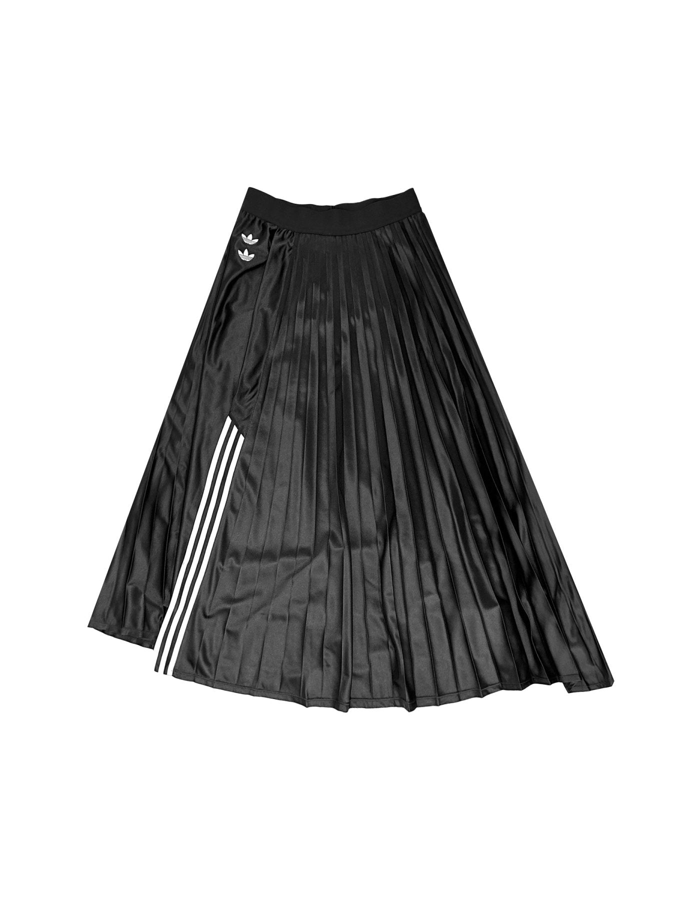 WILLY CHAVARRIA X ADIDAS Black Dazzle Pleated Skirt - MACHINE-A