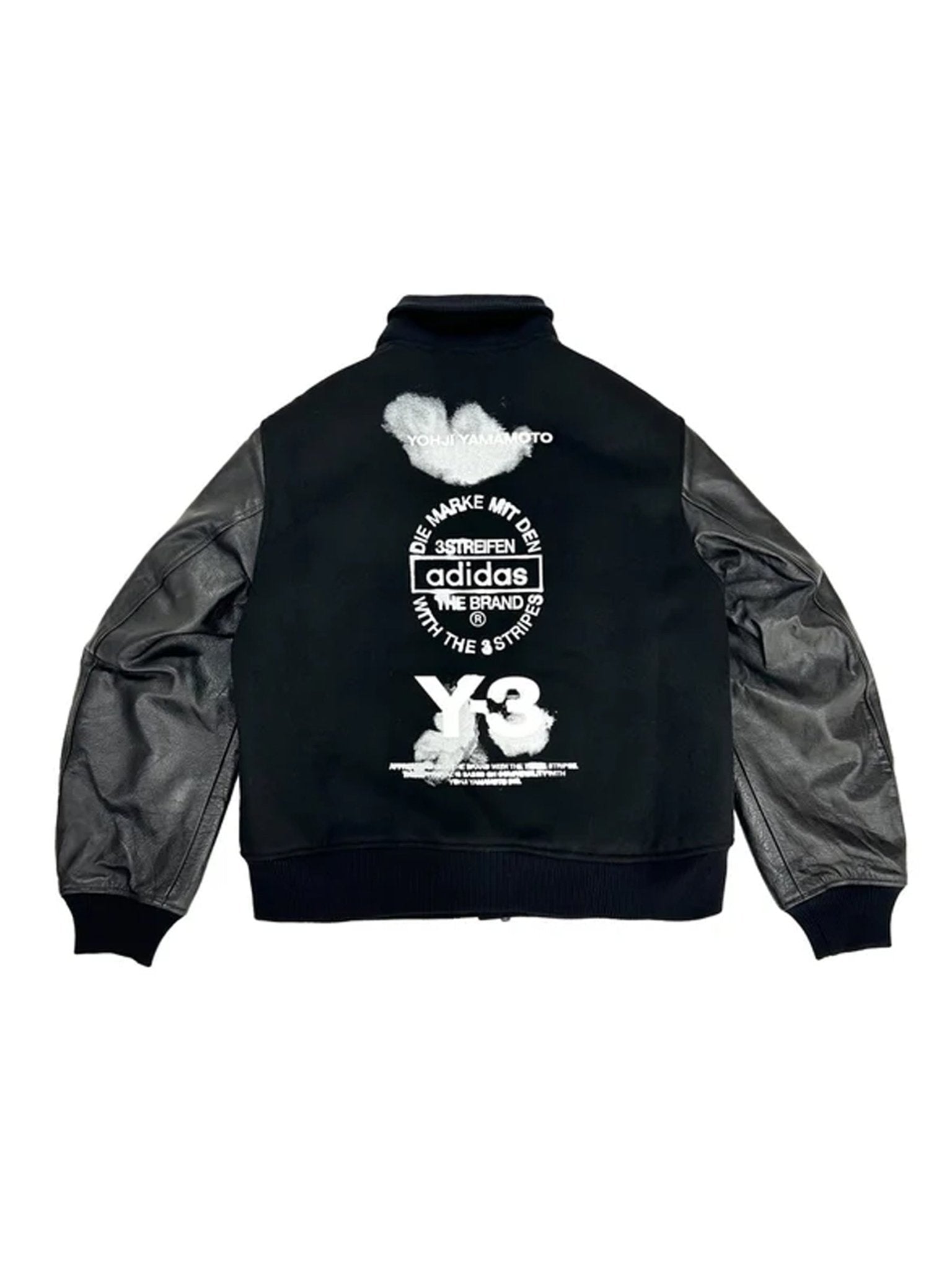 Y - 3 - Letterman Jkt - AW25 - BLACK