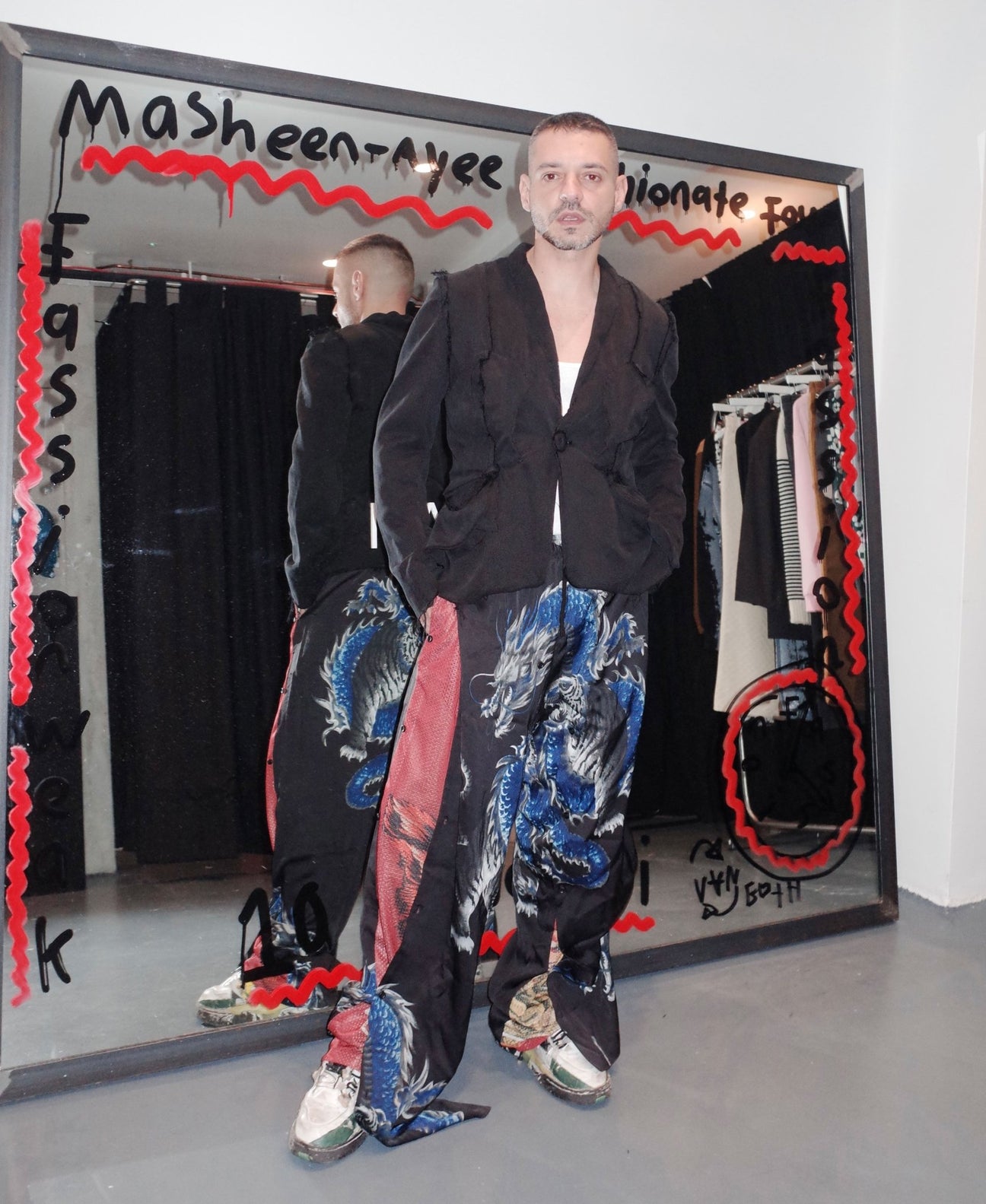 Stavros Karelis' Fashion Week Looks - MACHINE-A