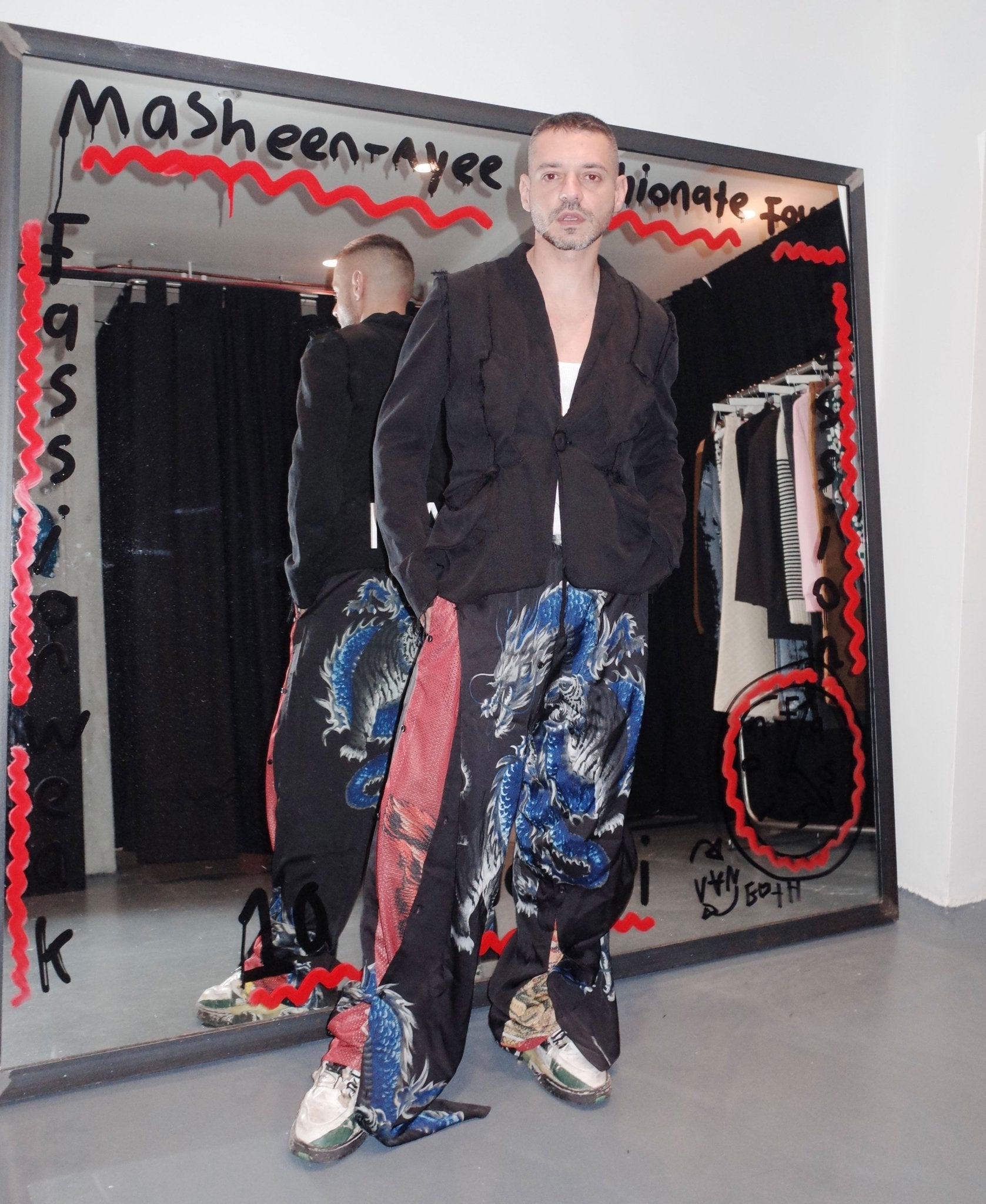 Stavros Karelis' Fashion Week Looks - MACHINE-A