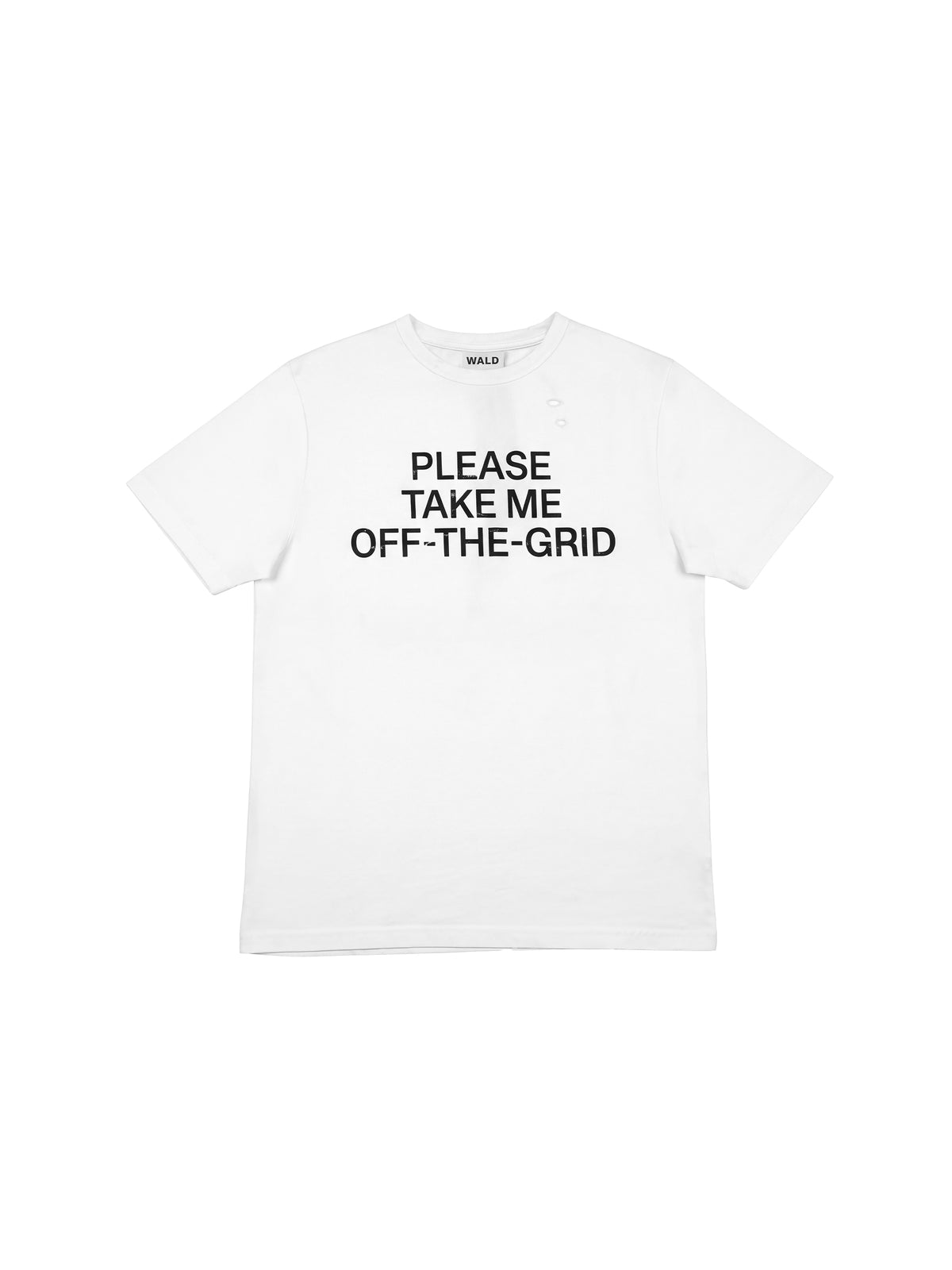 WALD White Off Grid T Shirt