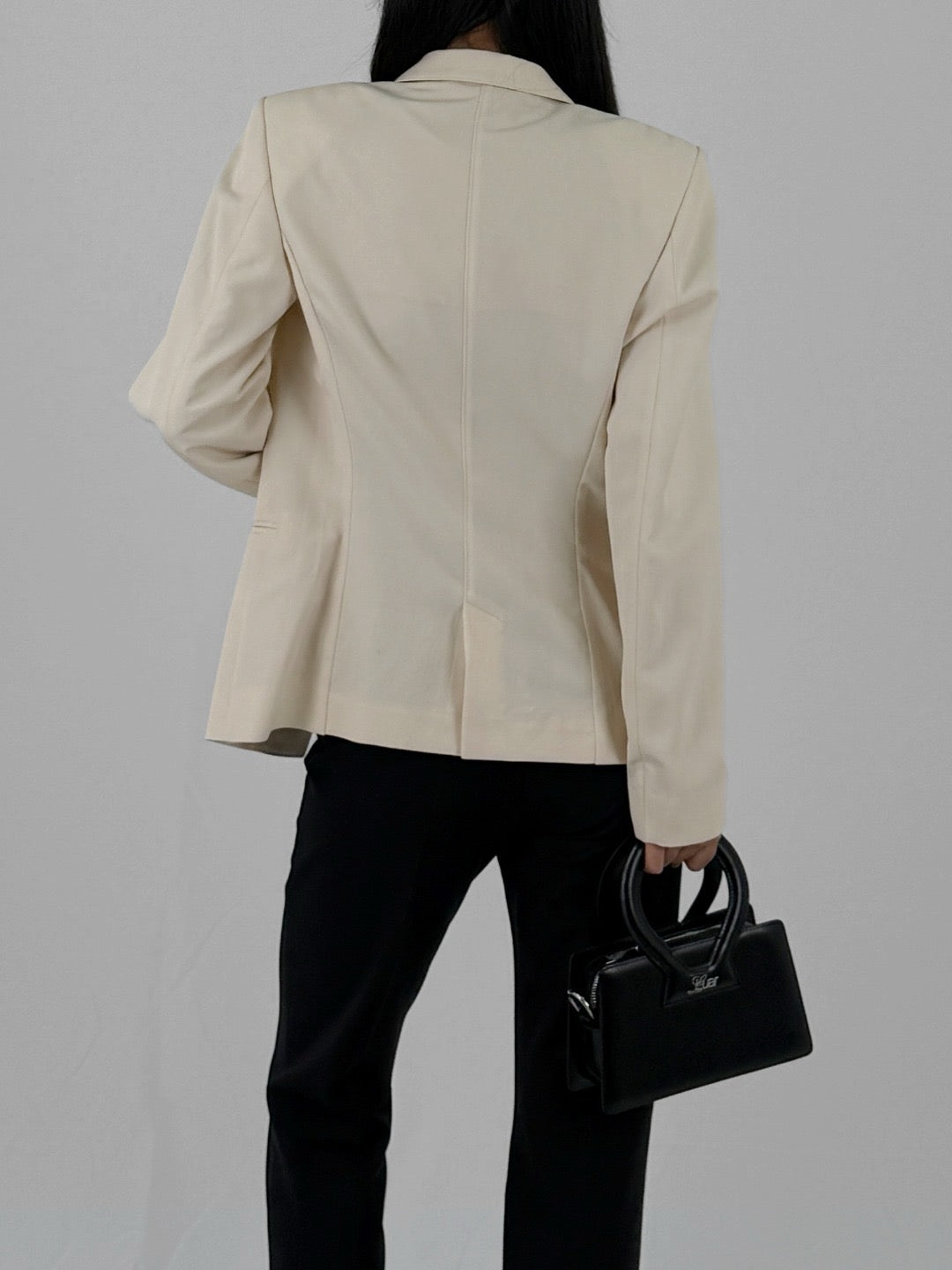 LEMAIRE - Single-Breasted Fitted Tailored Jacket - SS25 - LIGHTPOWDER
