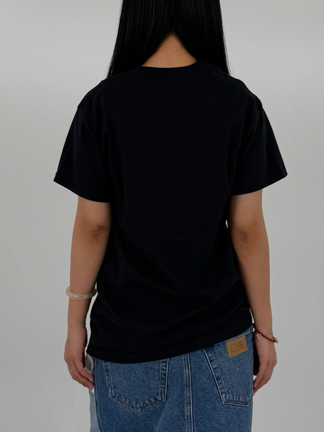 TAHNKS - FACE TEE BLACK X MACHINE-A - AW19 - BLACK
