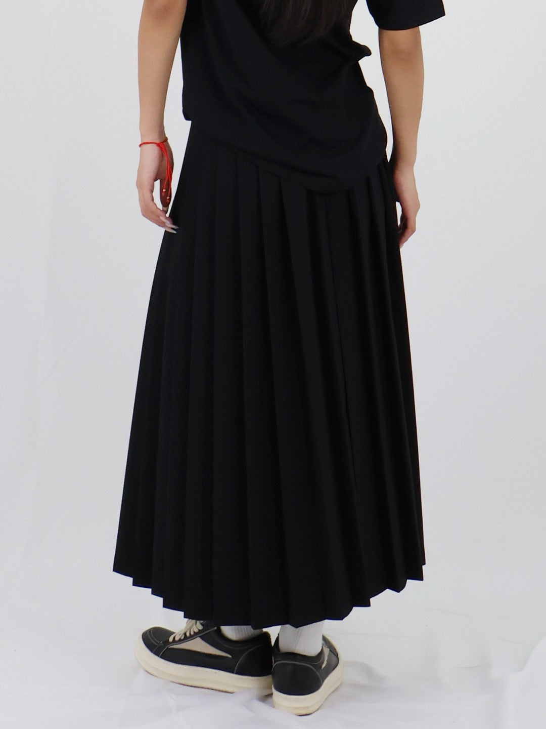 MM6 - Long Skirt - AW25 - Off Black