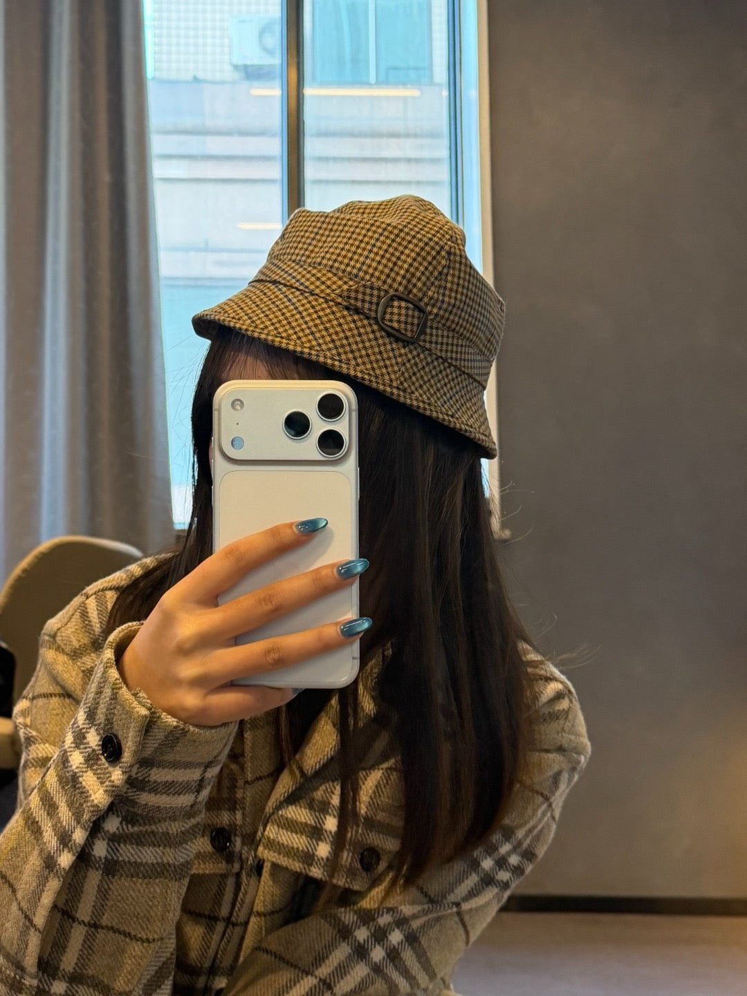 MAISON MARGIELA - Hat - AW25 - Beige/brown/black/blue