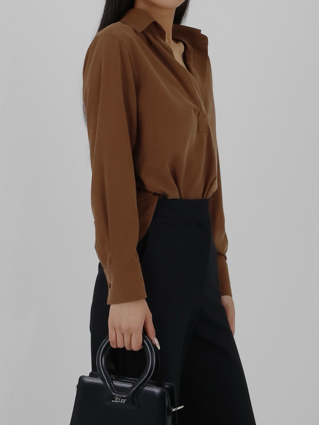 MAXMARA - Mirko Shirt - AW25 - TOBACCO