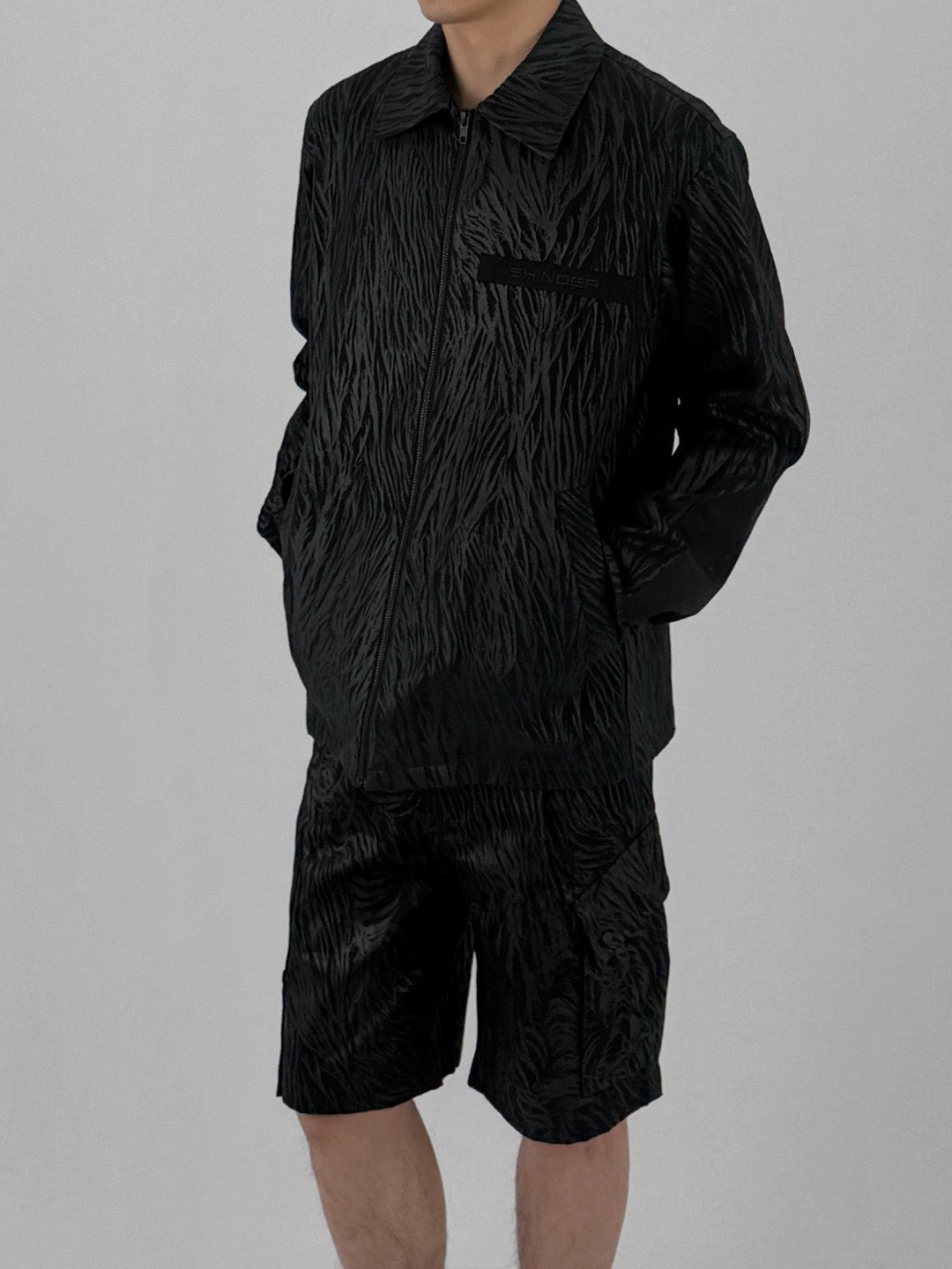 OLLY SHINDER - Gardiner Blouson Jacket - SS25 - BLACK