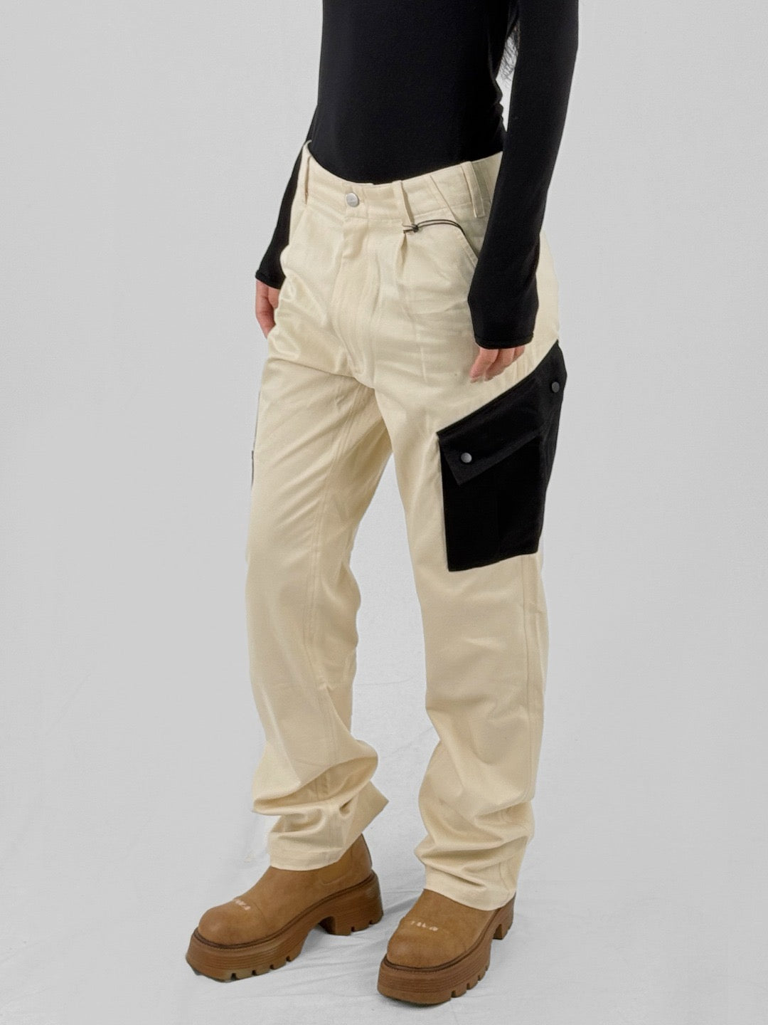 OLLY SHINDER - Gardiner Trouser With Knife Pocket - SS25 - CREAM