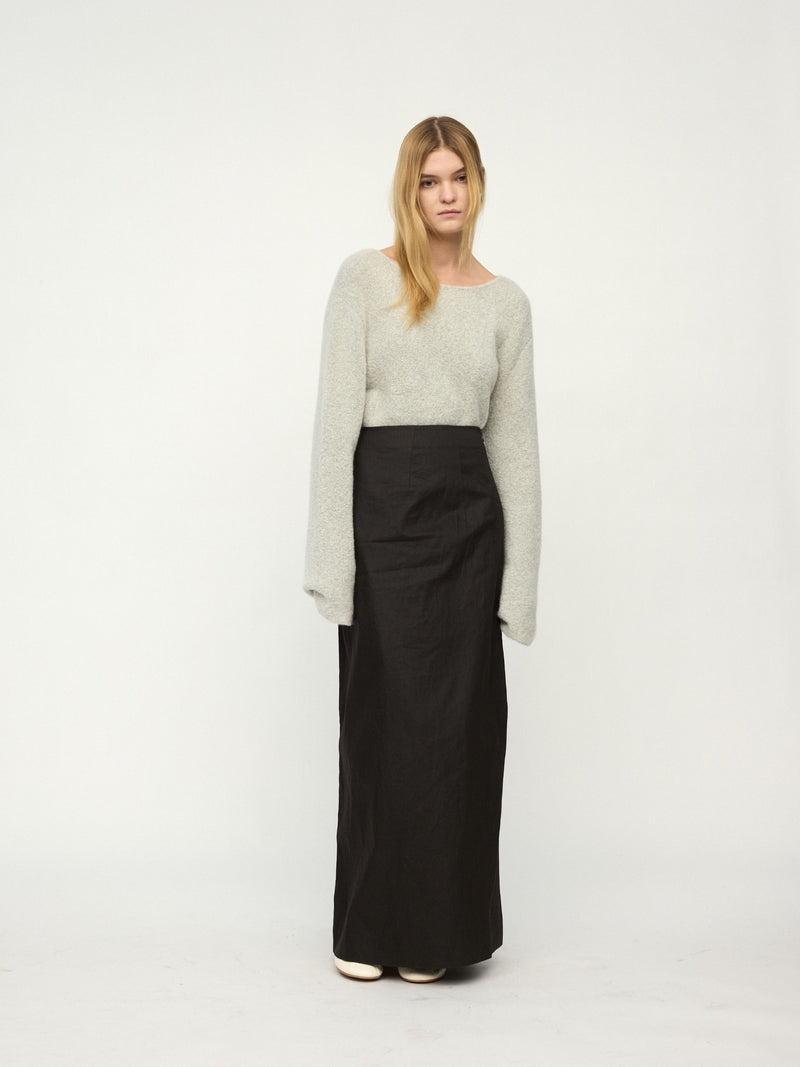 RUOHAN - Tile Pencil Skirt - AW25 - LAVA ROCK