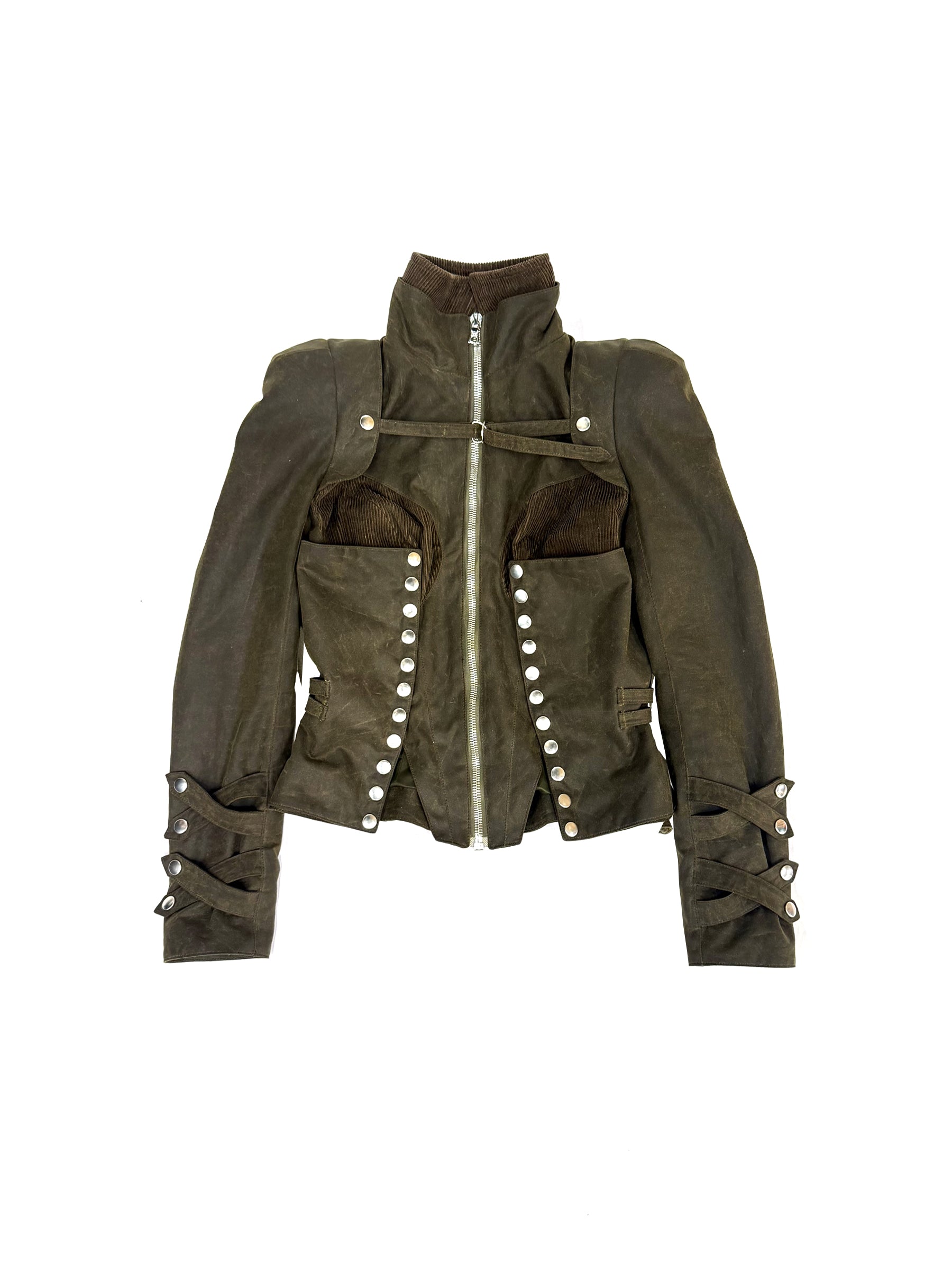 Dilara Findikoglu Olive Dawn To Dusk Jacket