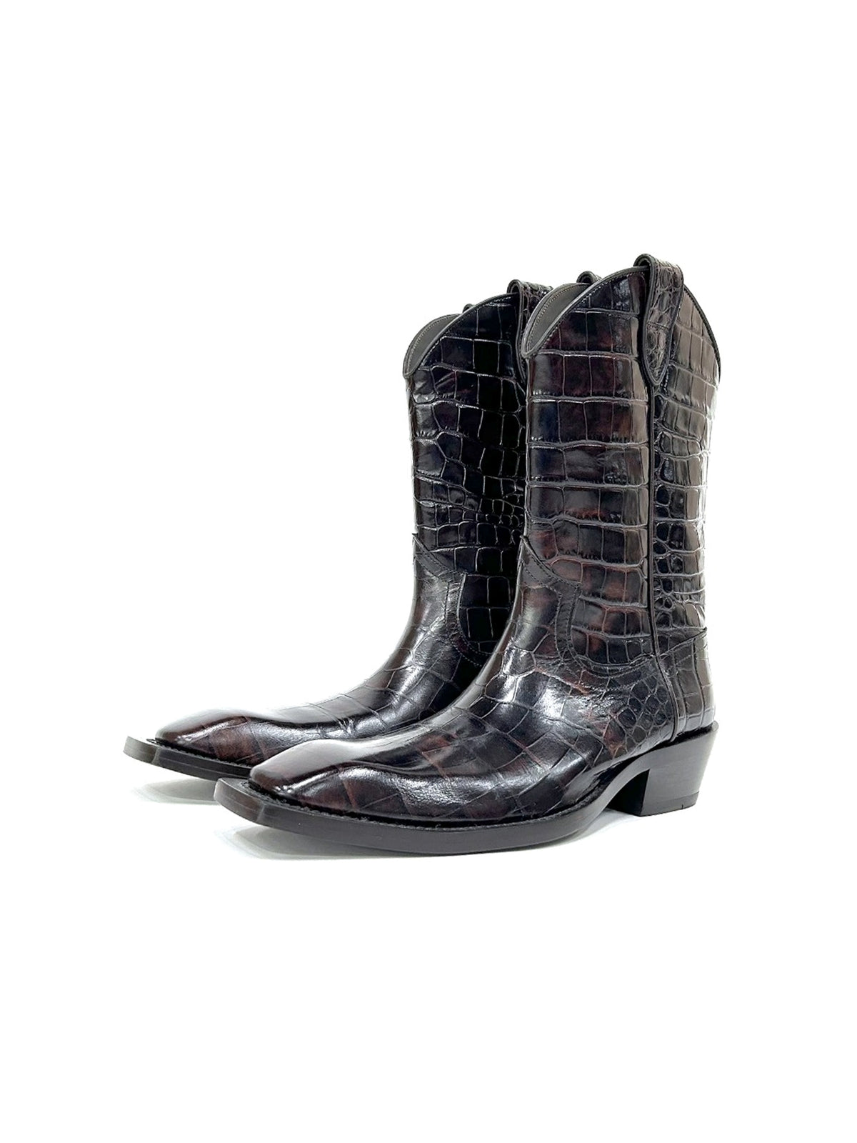 Martine Rose - Cowboy Boot - SS25 - BROWN