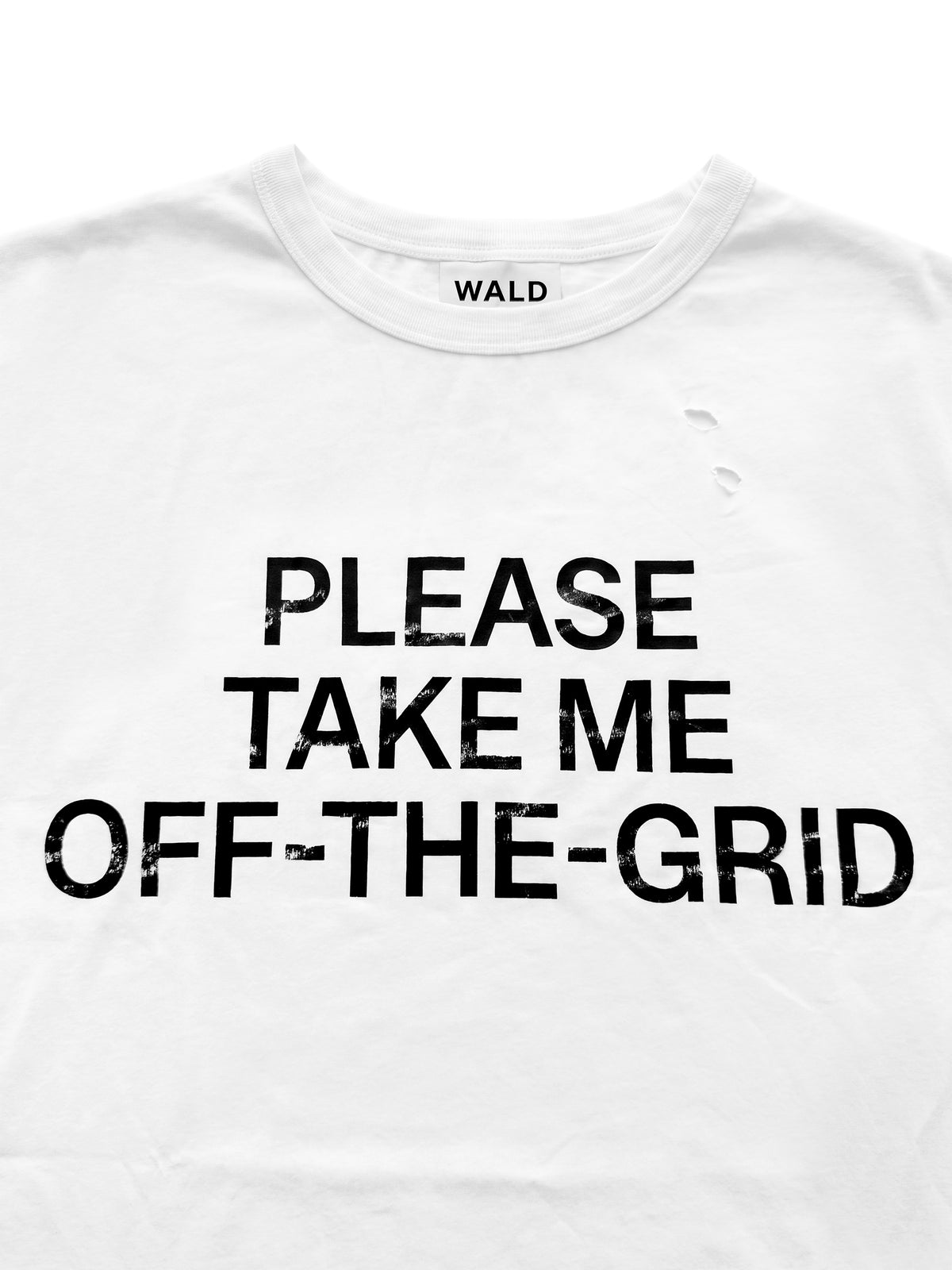 WALD White Off Grid T Shirt