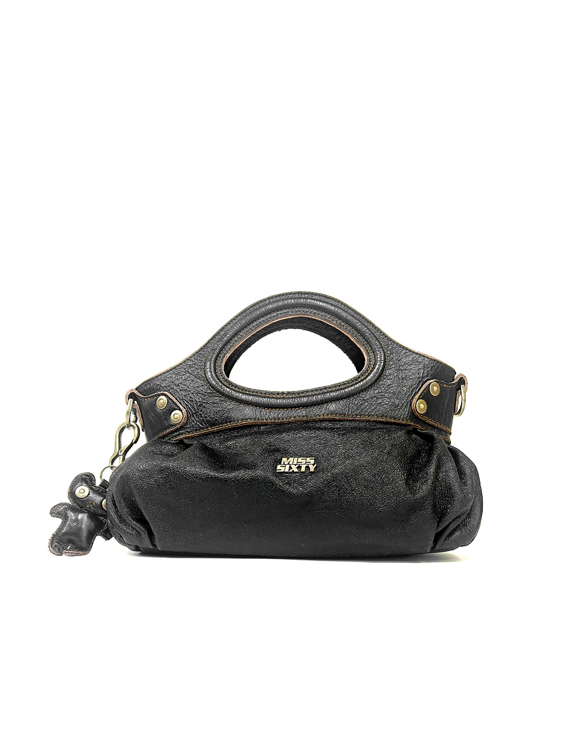 MISS SIXTY x KNWLS Black Baguette Bag